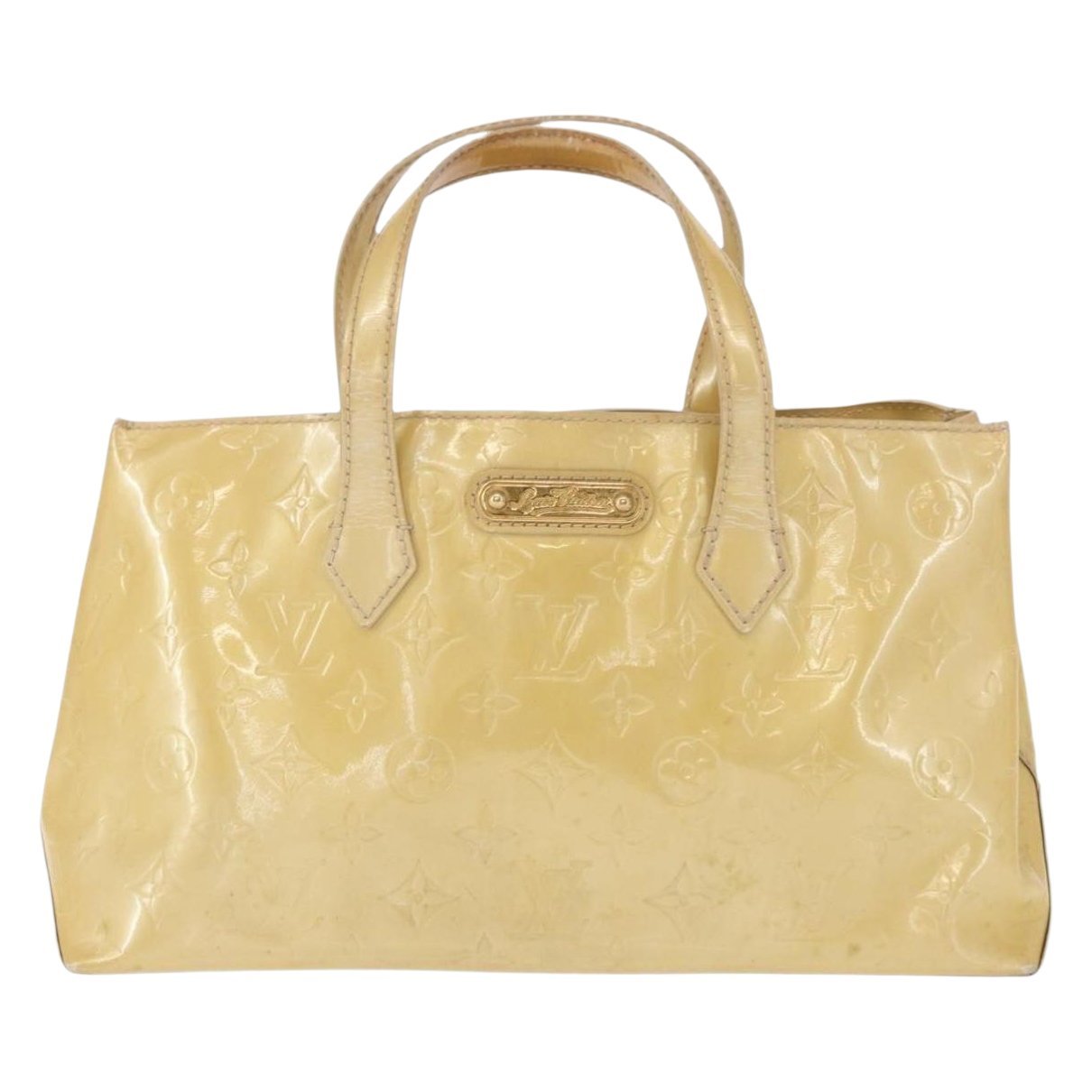 Wilshire patent leather handbag