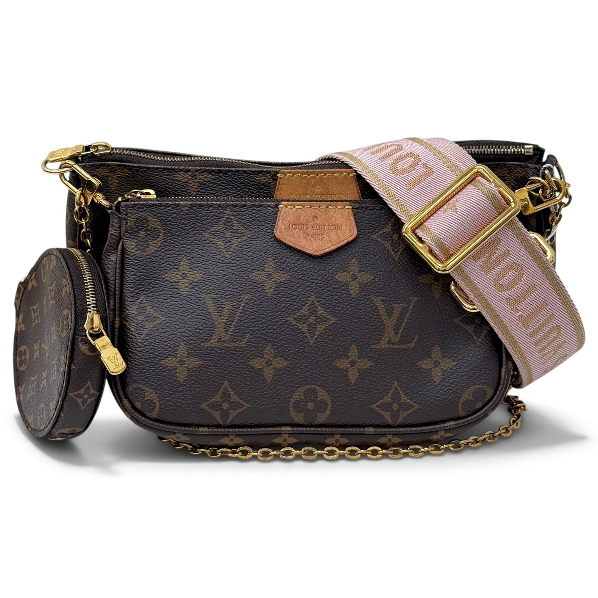 Multi Pochette Accessoires leather handbag