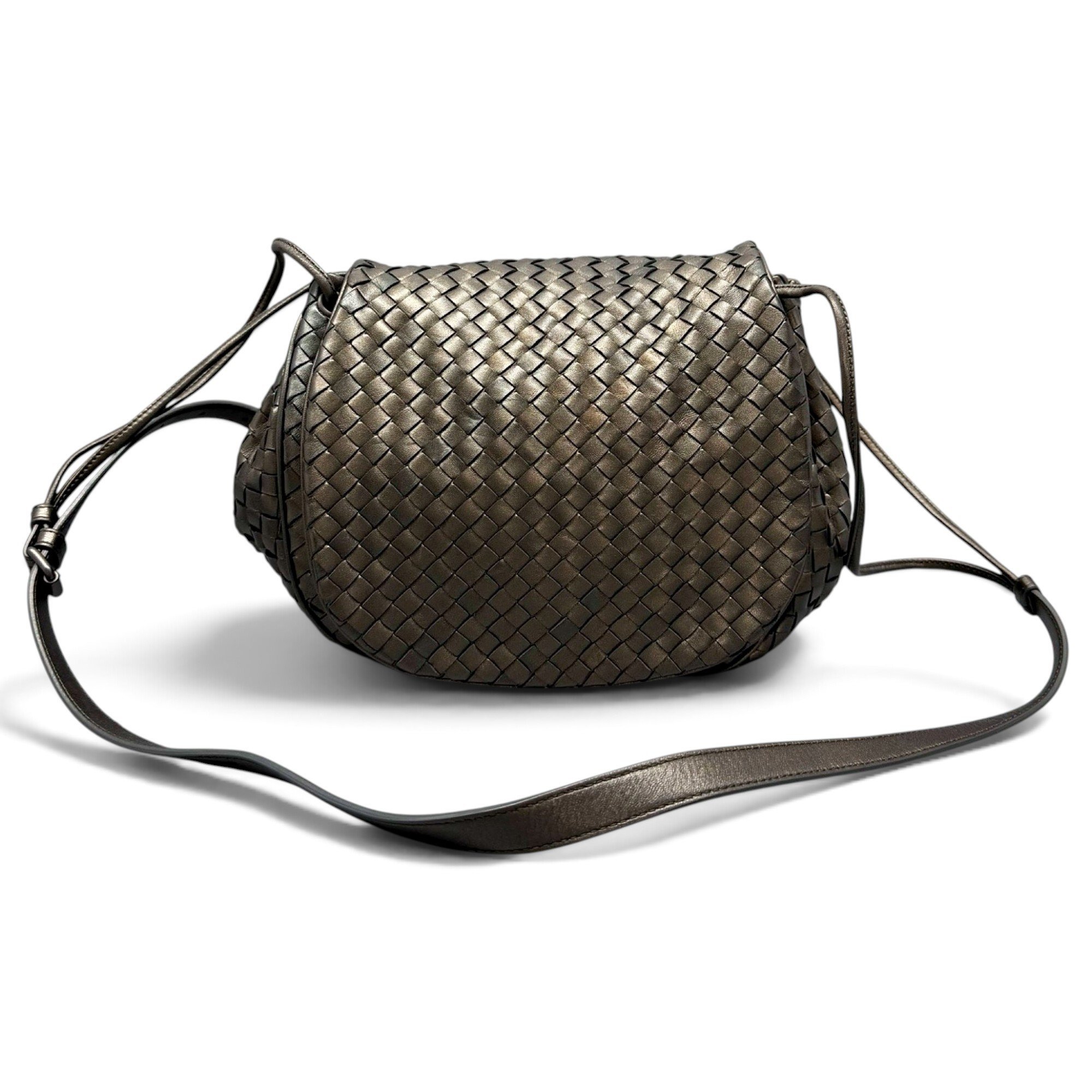 Leather crossbody bag