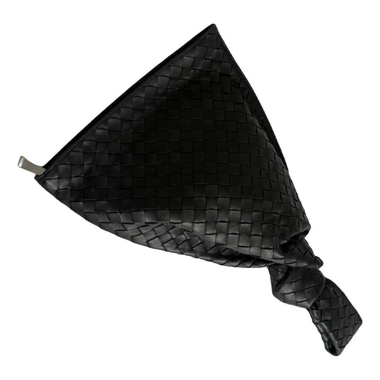Twist leather handbag
