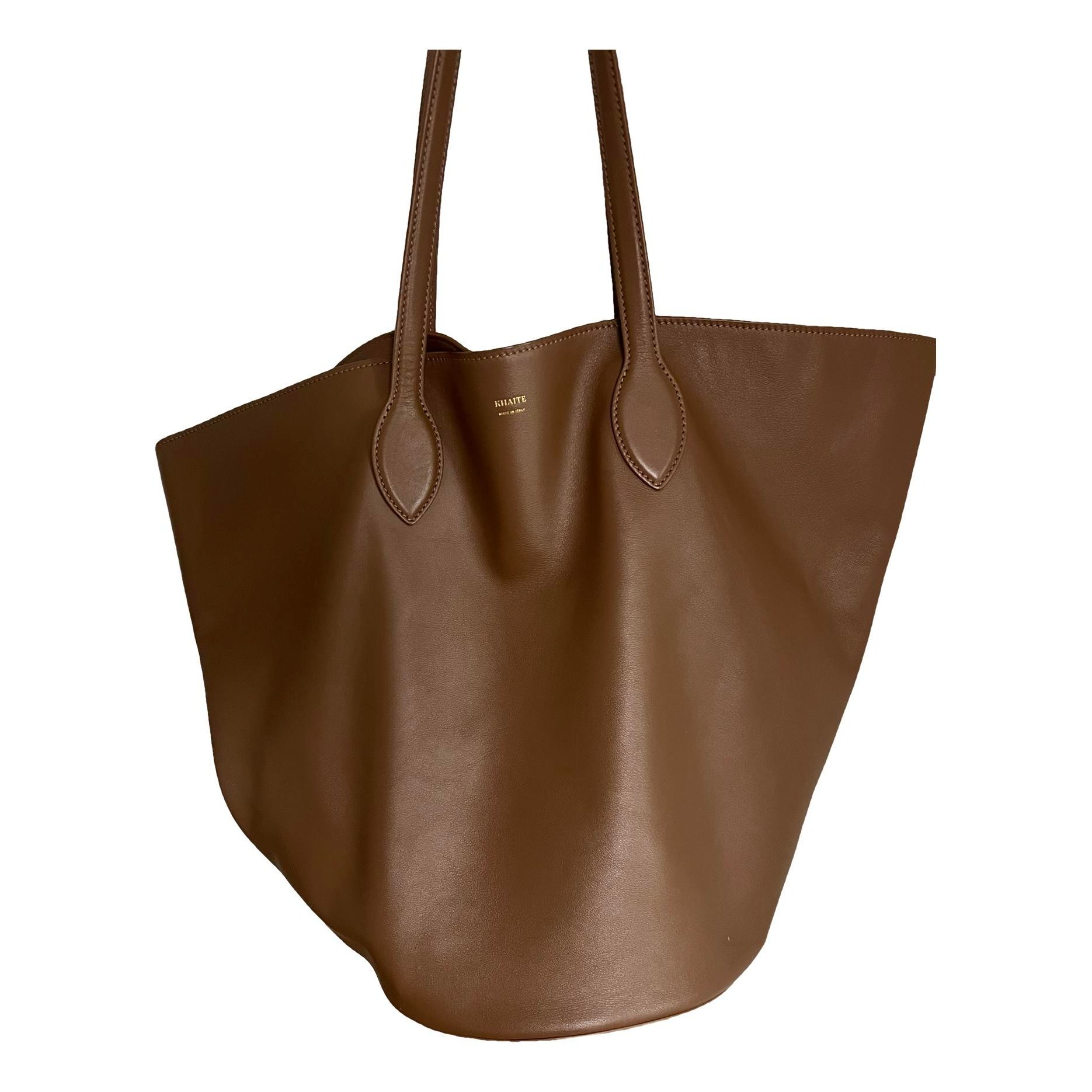 Khaite Osa leather travel bag