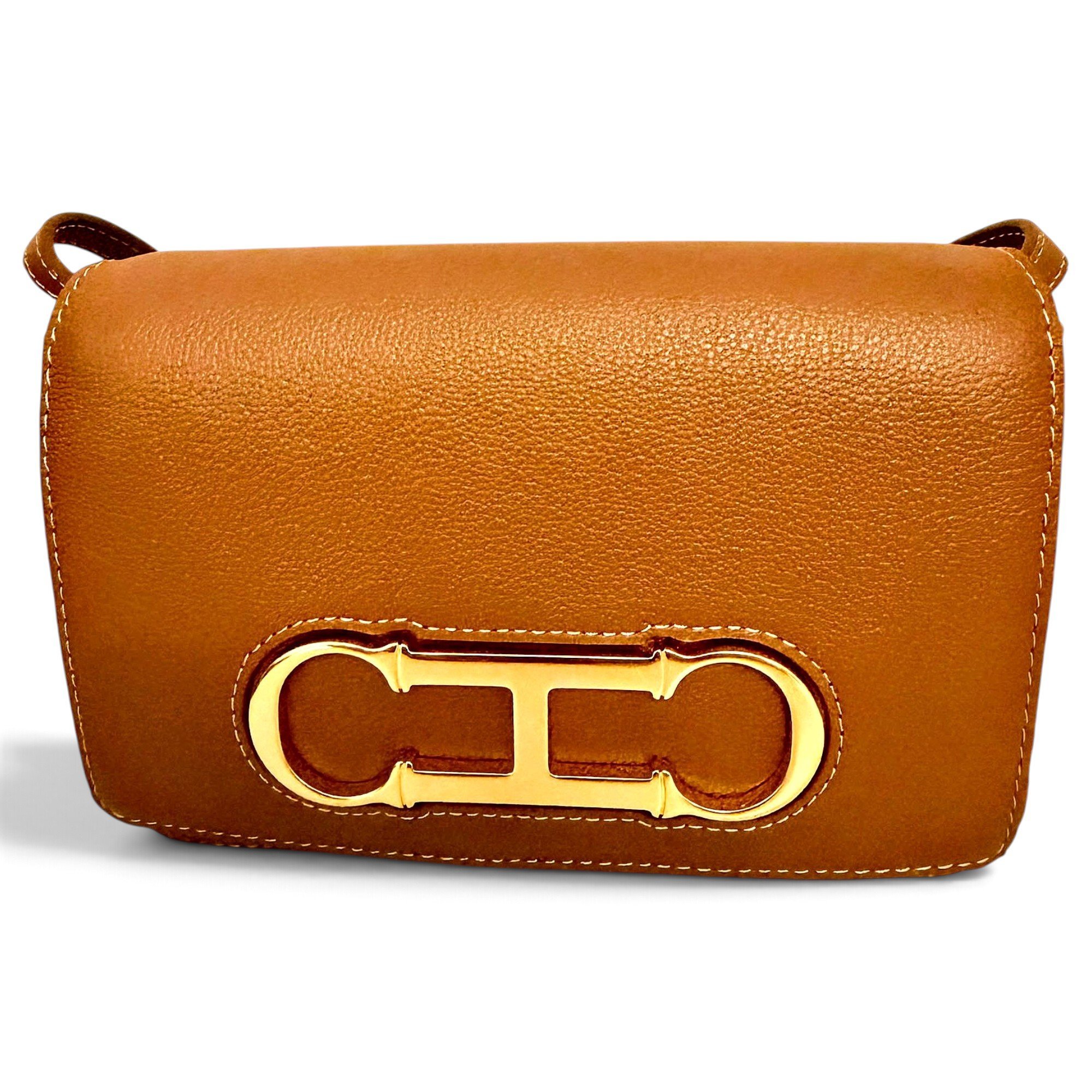 Leather crossbody bag