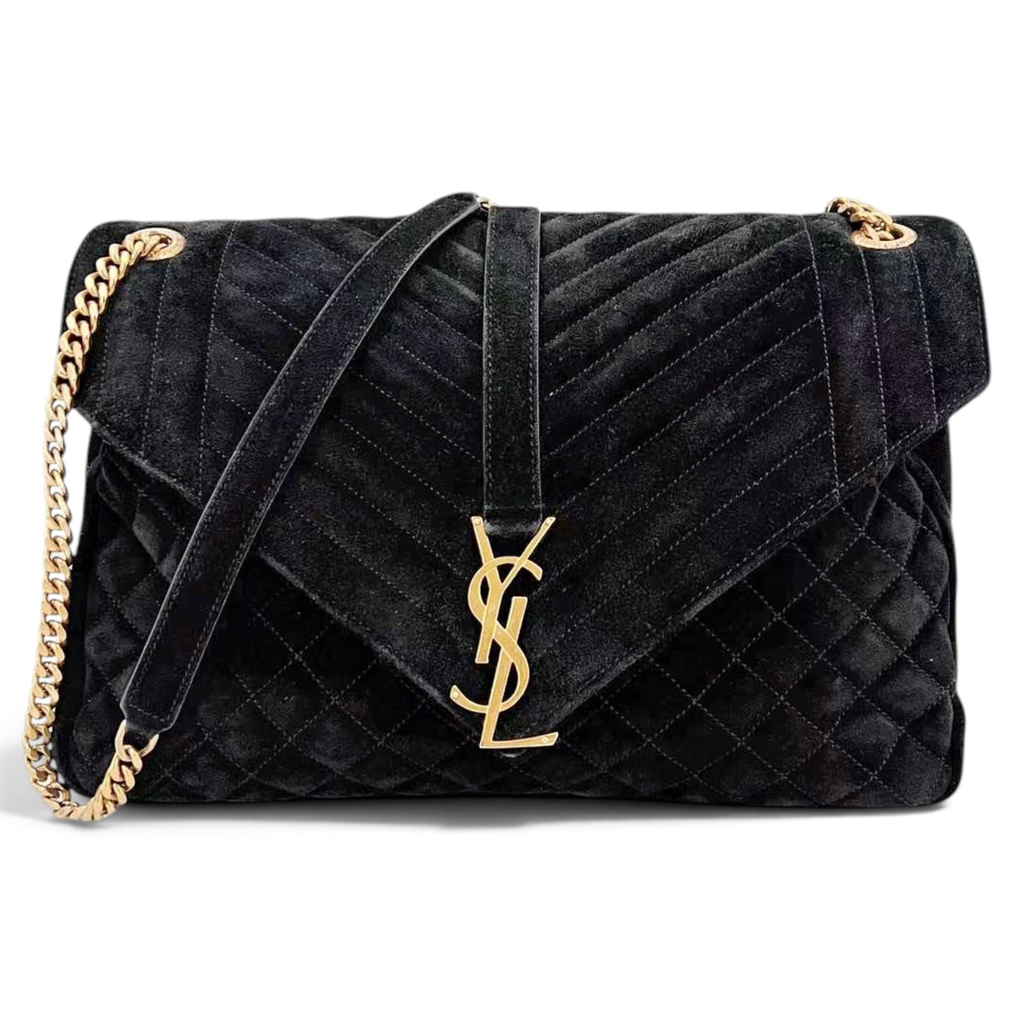 Saint Laurent Envelope cloth handbag
