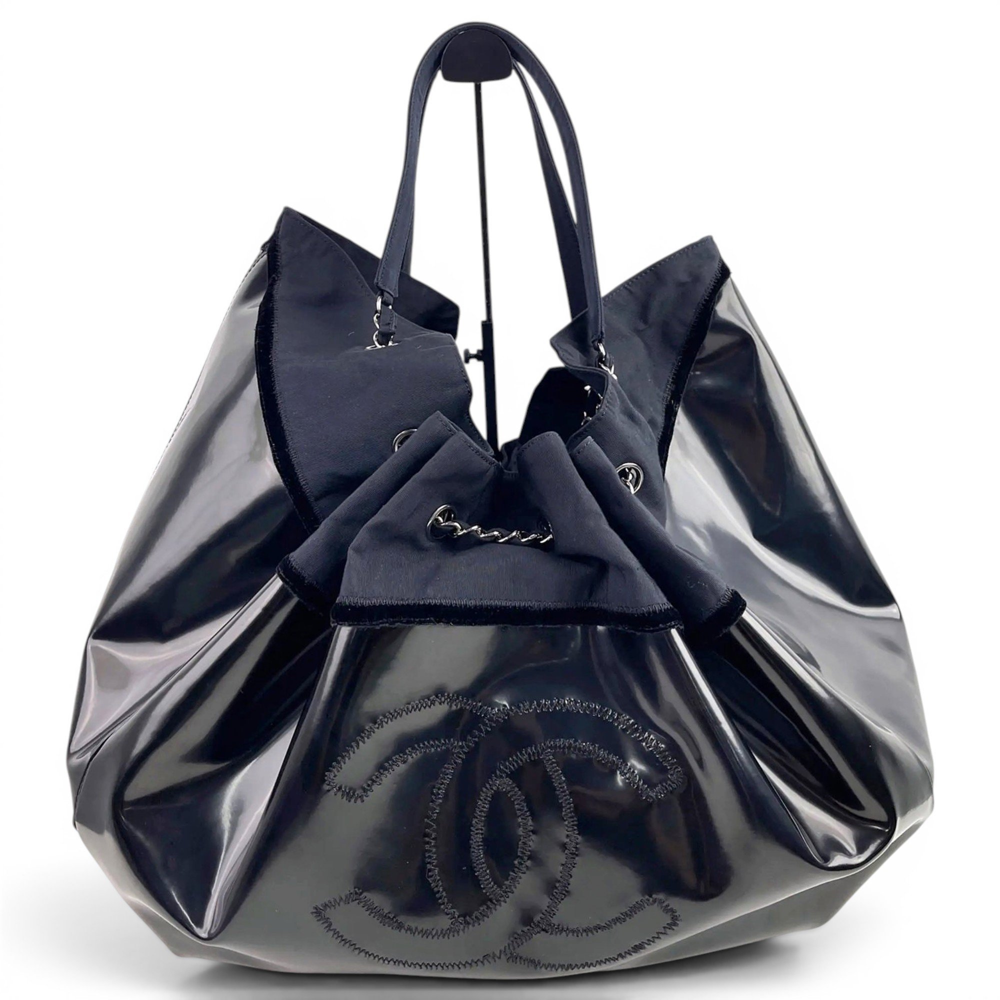 Coco Cabas leather tote