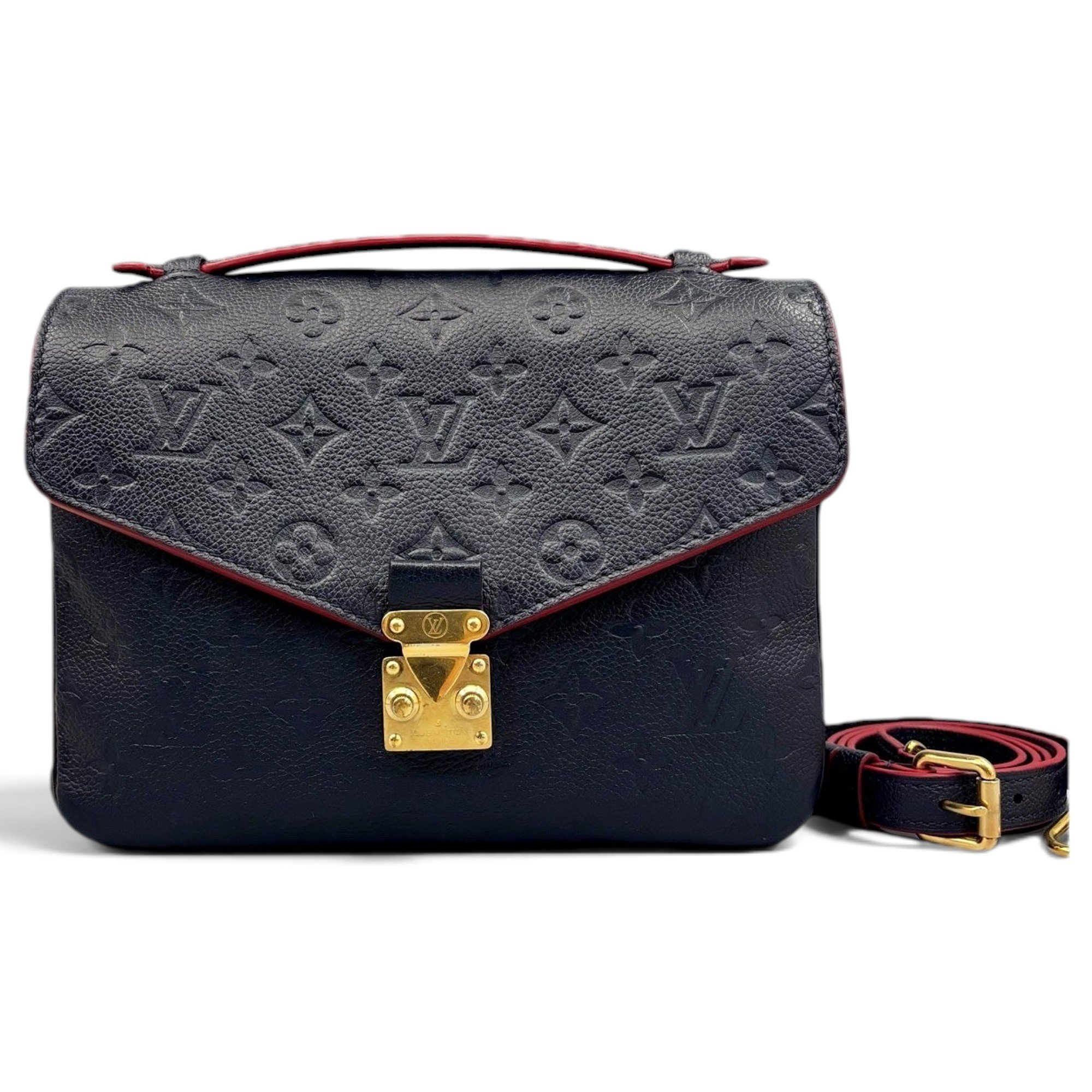 Metis leather handbag