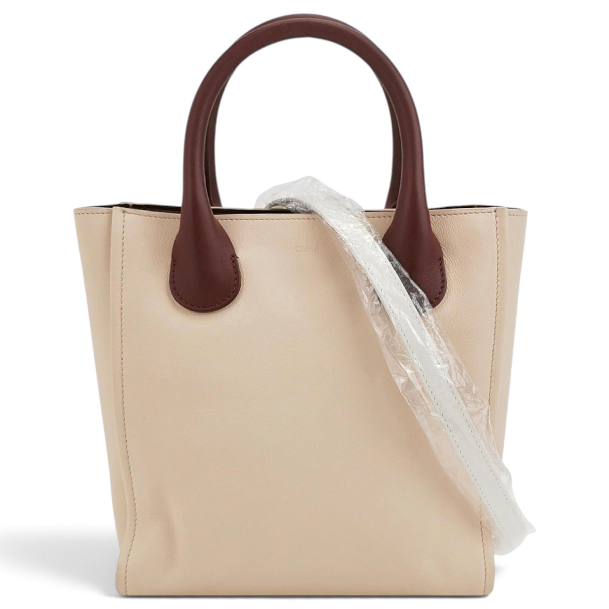 Leather tote