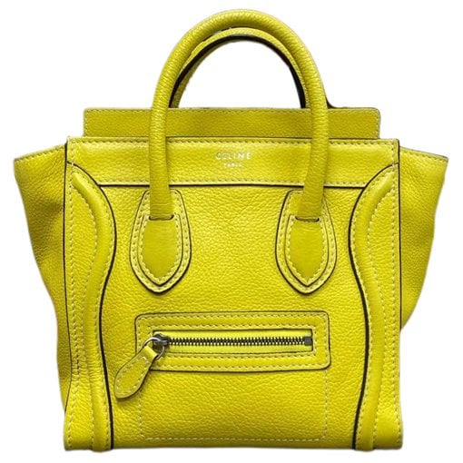 Nano Luggage leather handbag