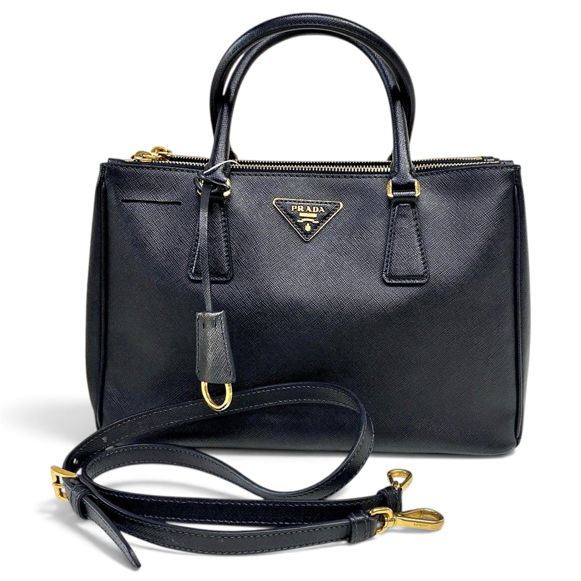 Galleria leather handbag