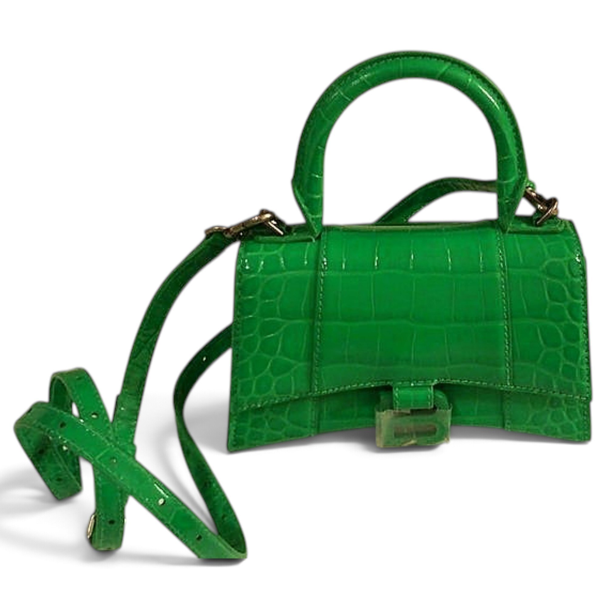 Balenciaga Hourglass leather handbag