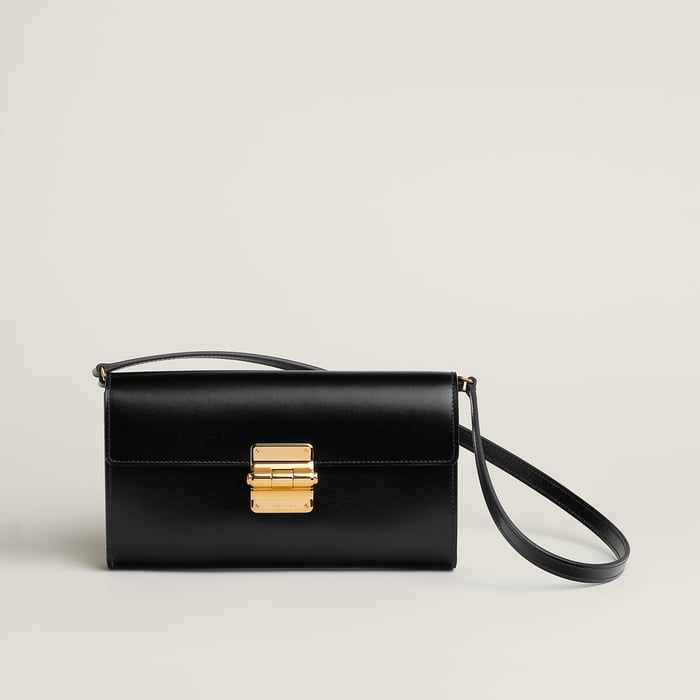 Noir Charniere to Go Pouch