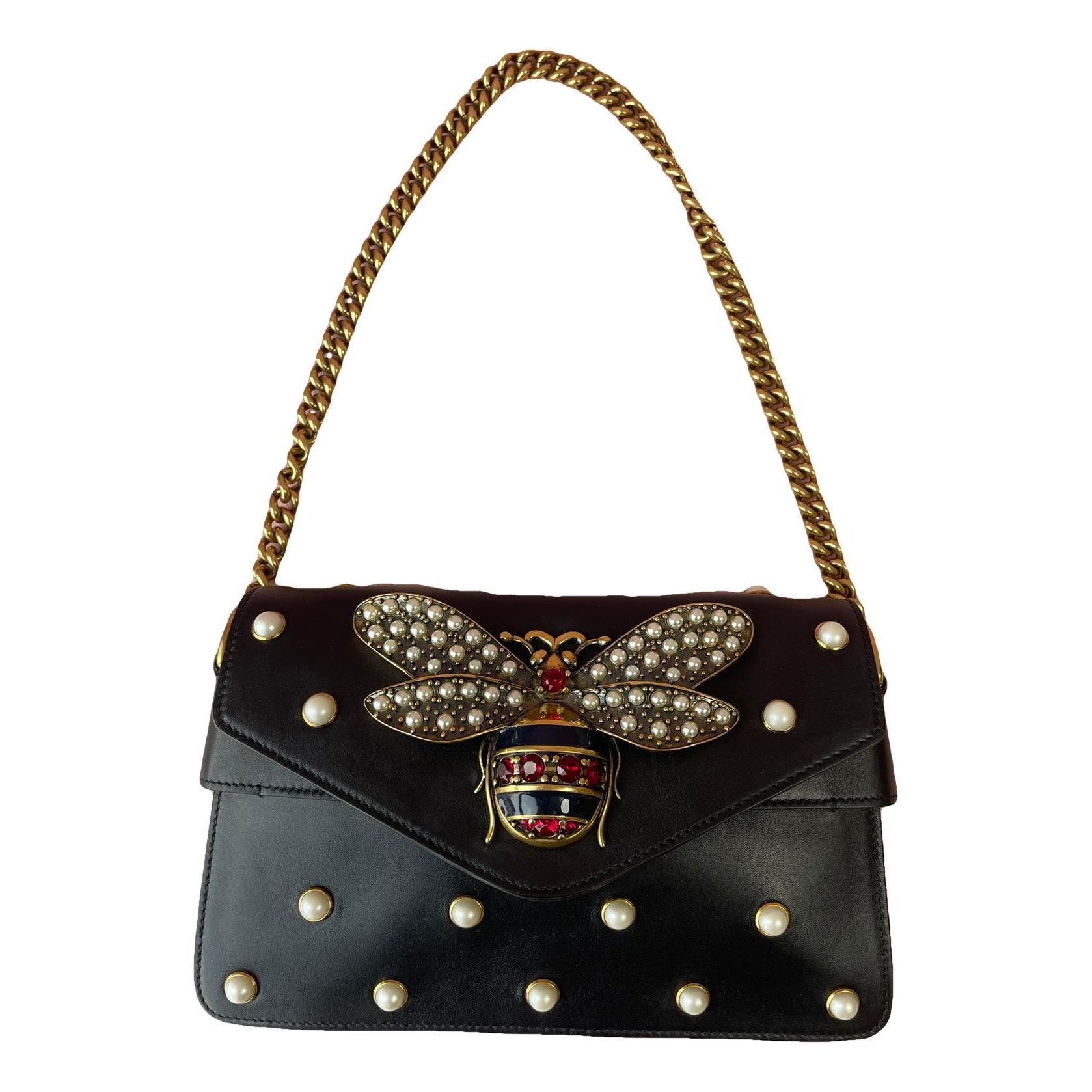 Queen Margaret leather handbag