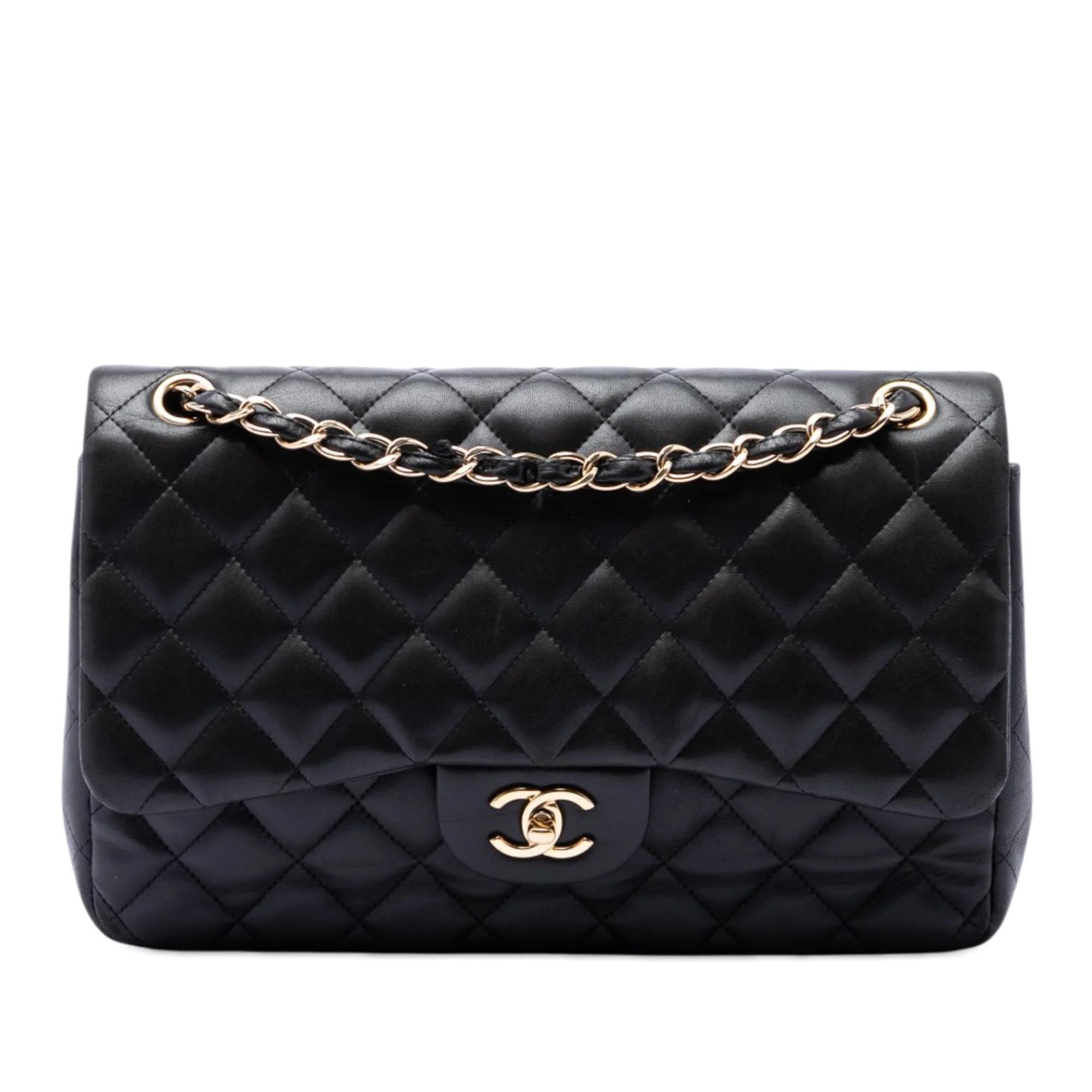 Wallet On Chain Boy Half Flap leather handbag