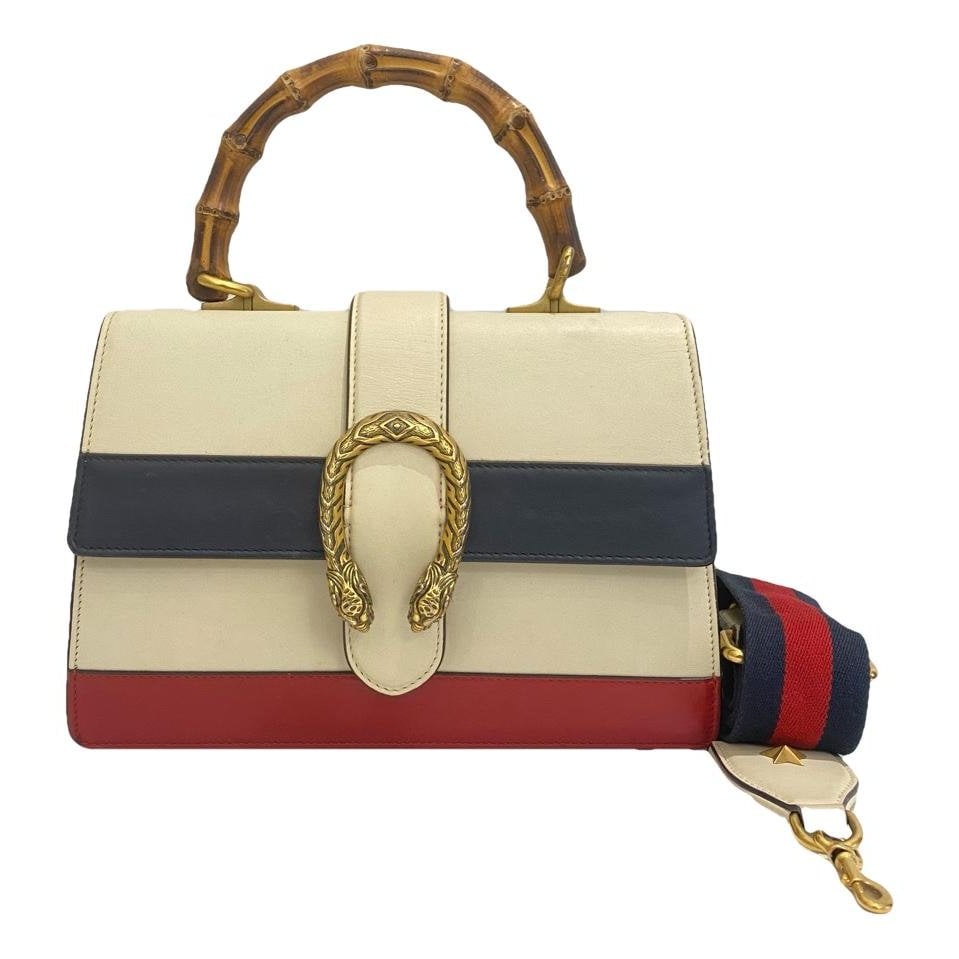 Dionysus Bamboo leather handbag