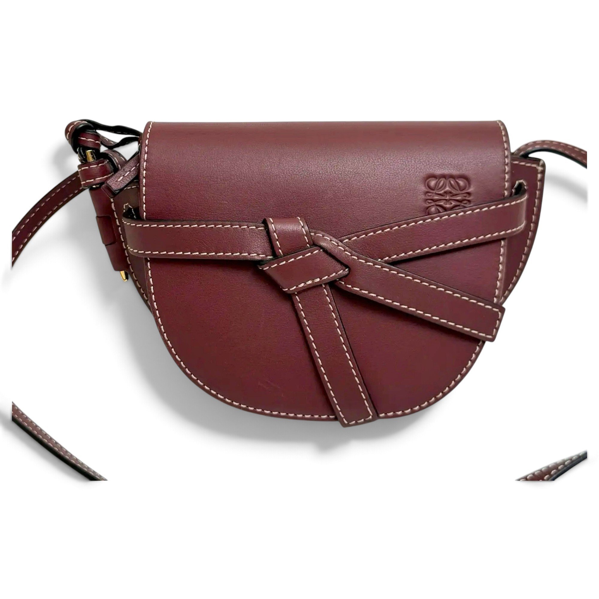 Gate leather handbag