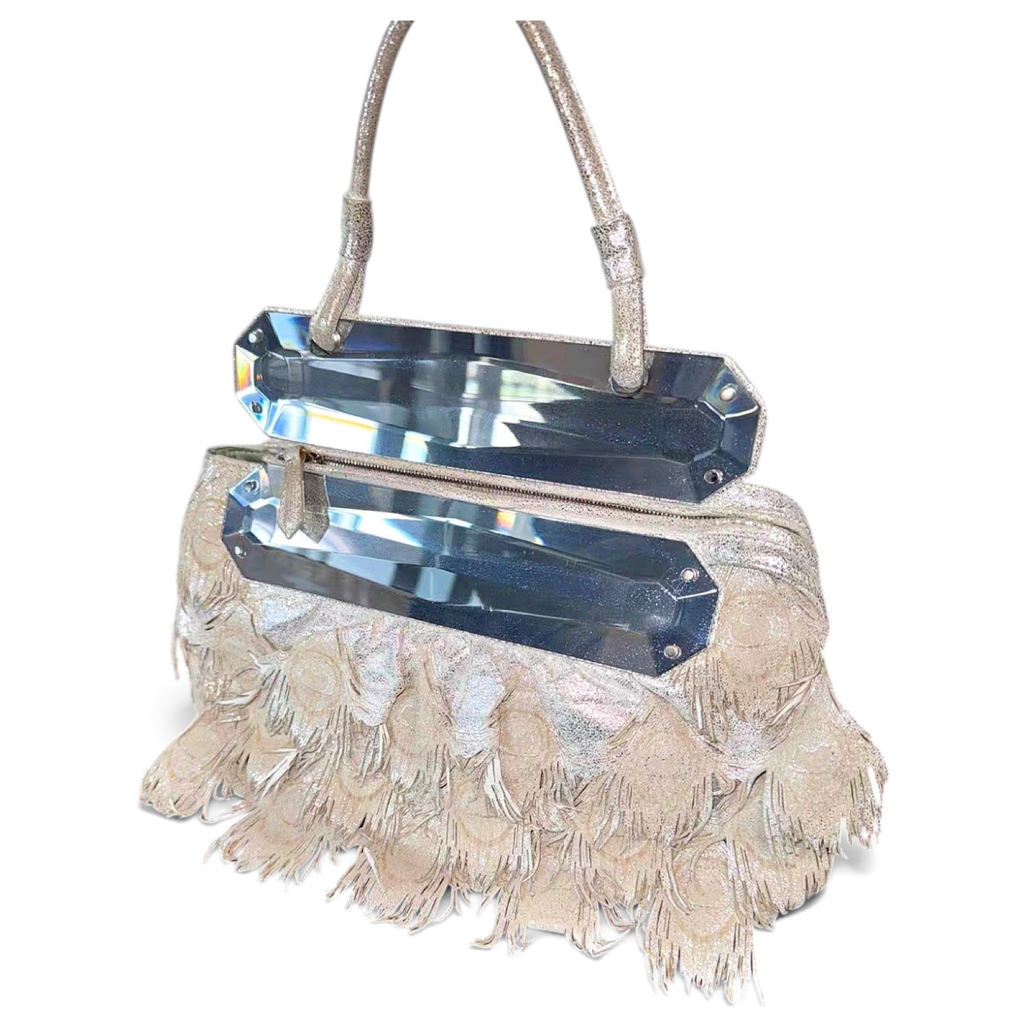 Leather handbag