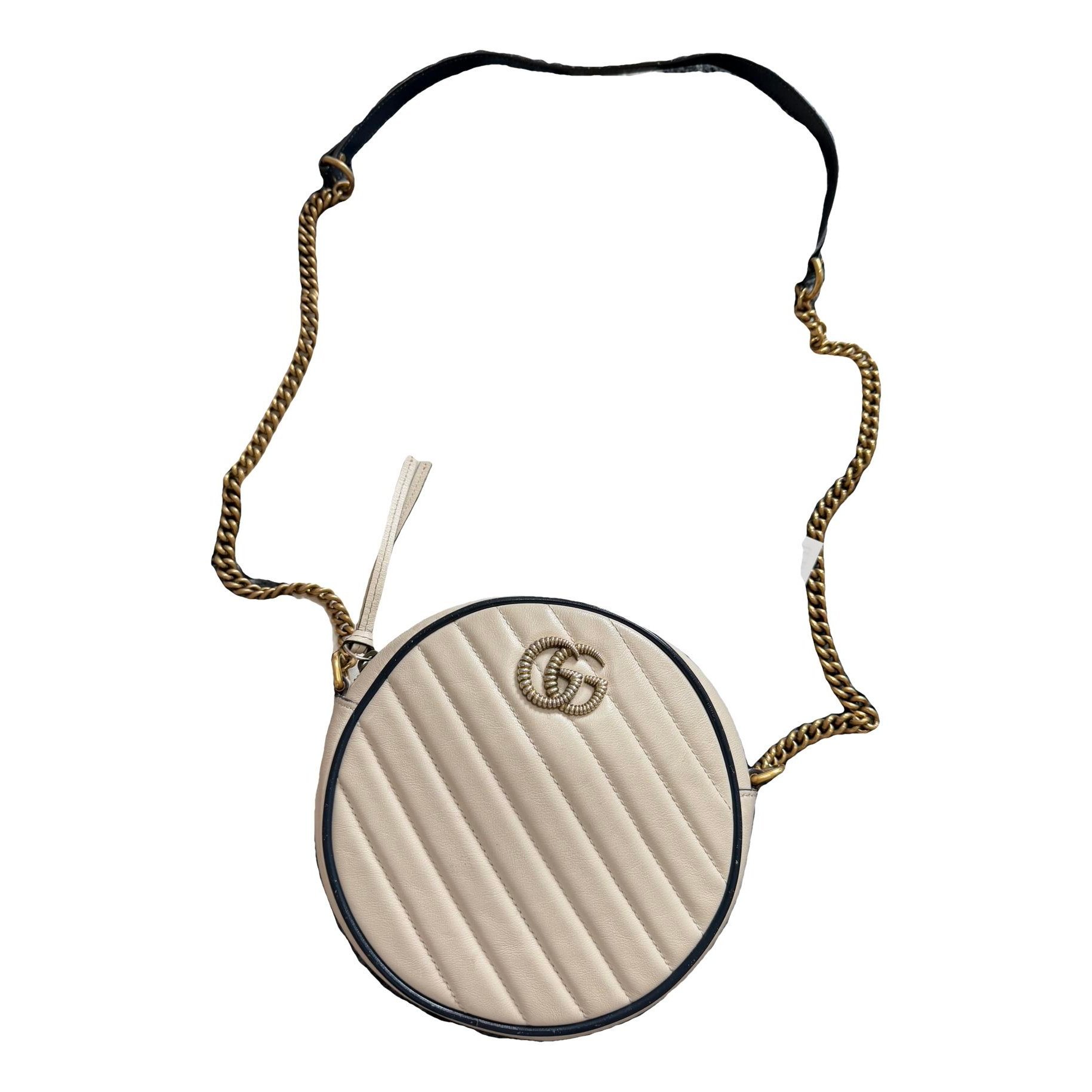 GG Marmont Circle leather crossbody bag