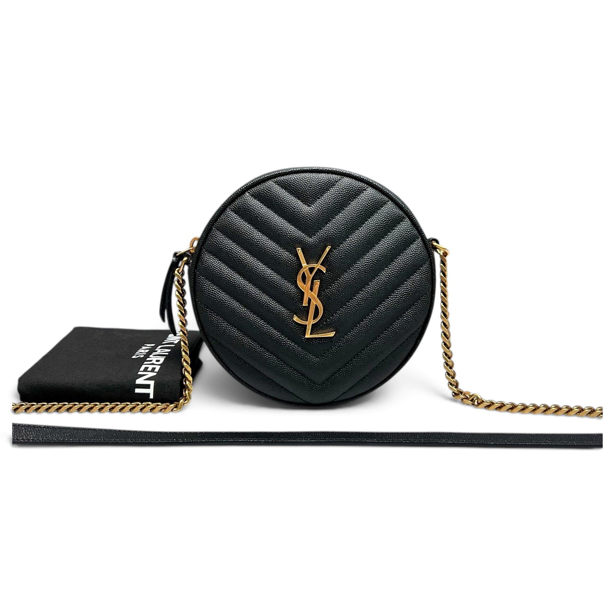 Vinyle leather crossbody bag