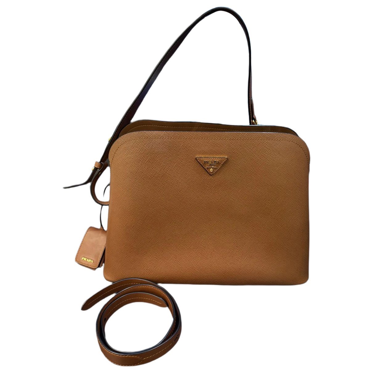 Promenade leather handbag
