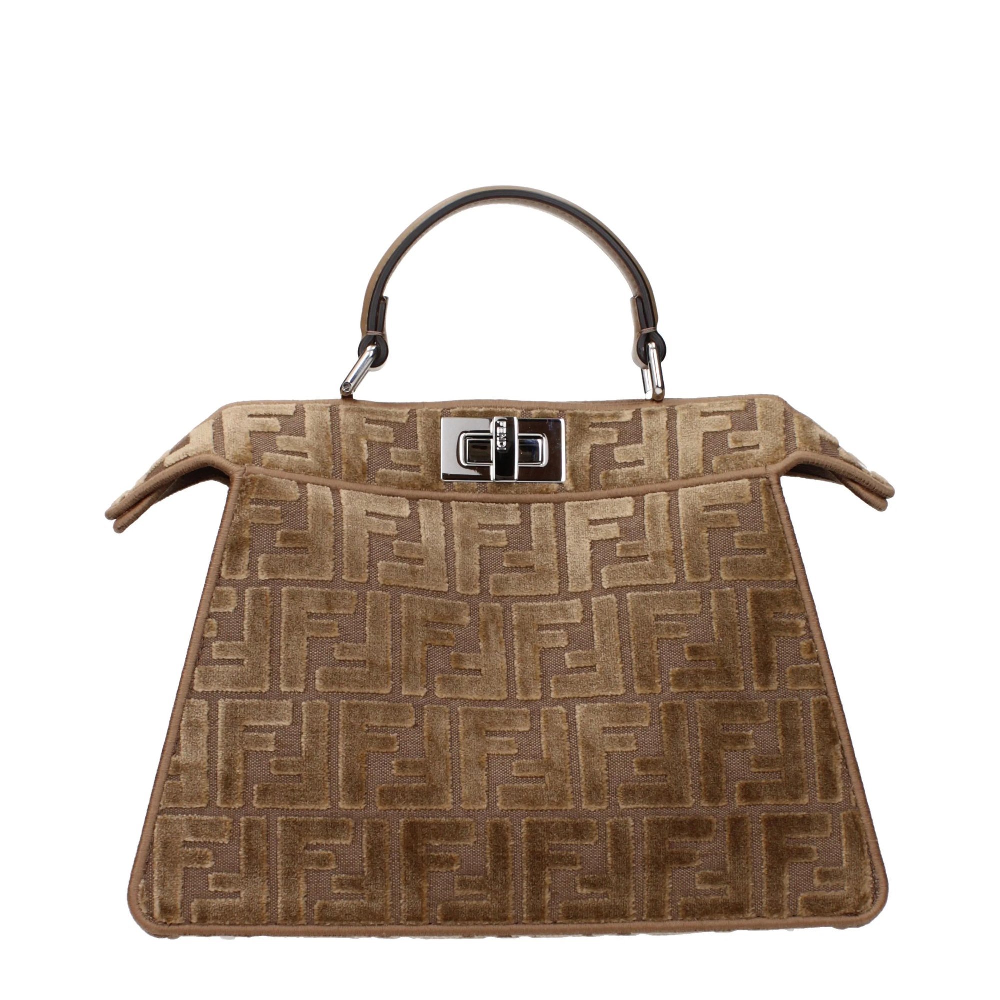 Velvet handbag