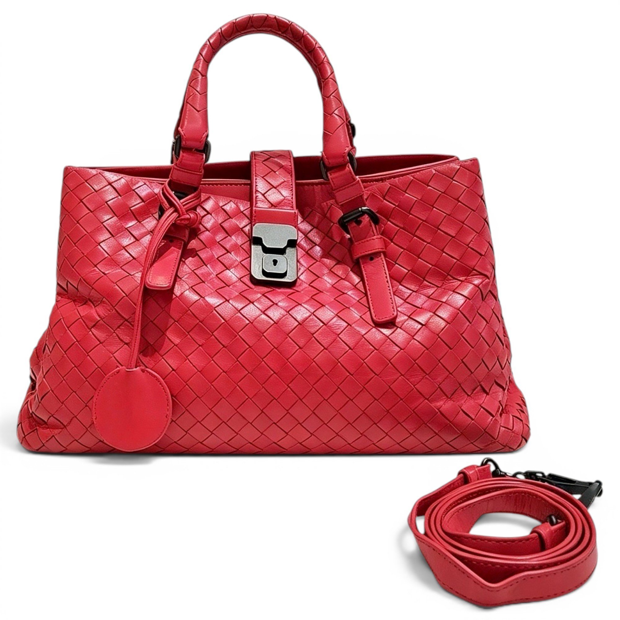 Roma leather handbag