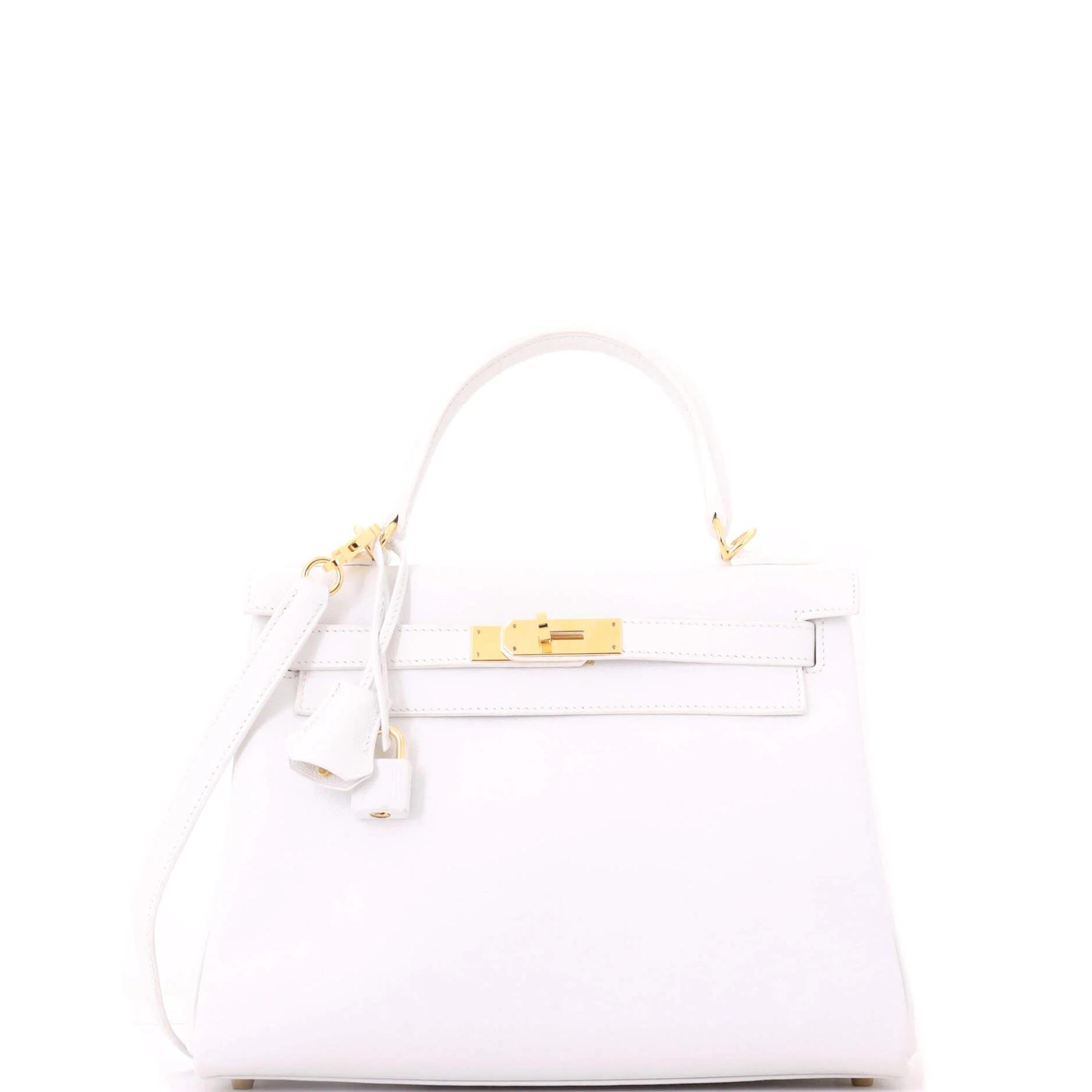 Kelly 28 leather handbag