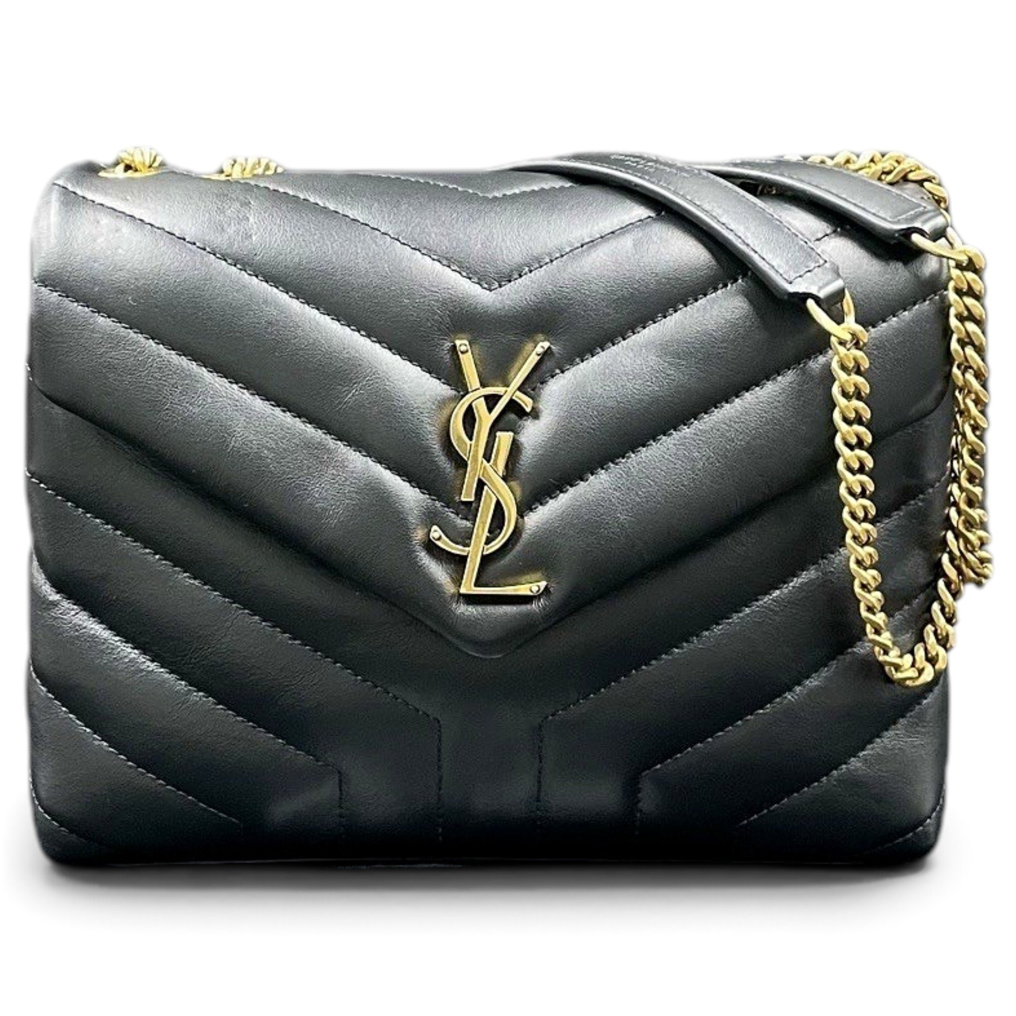 Loulou leather handbag