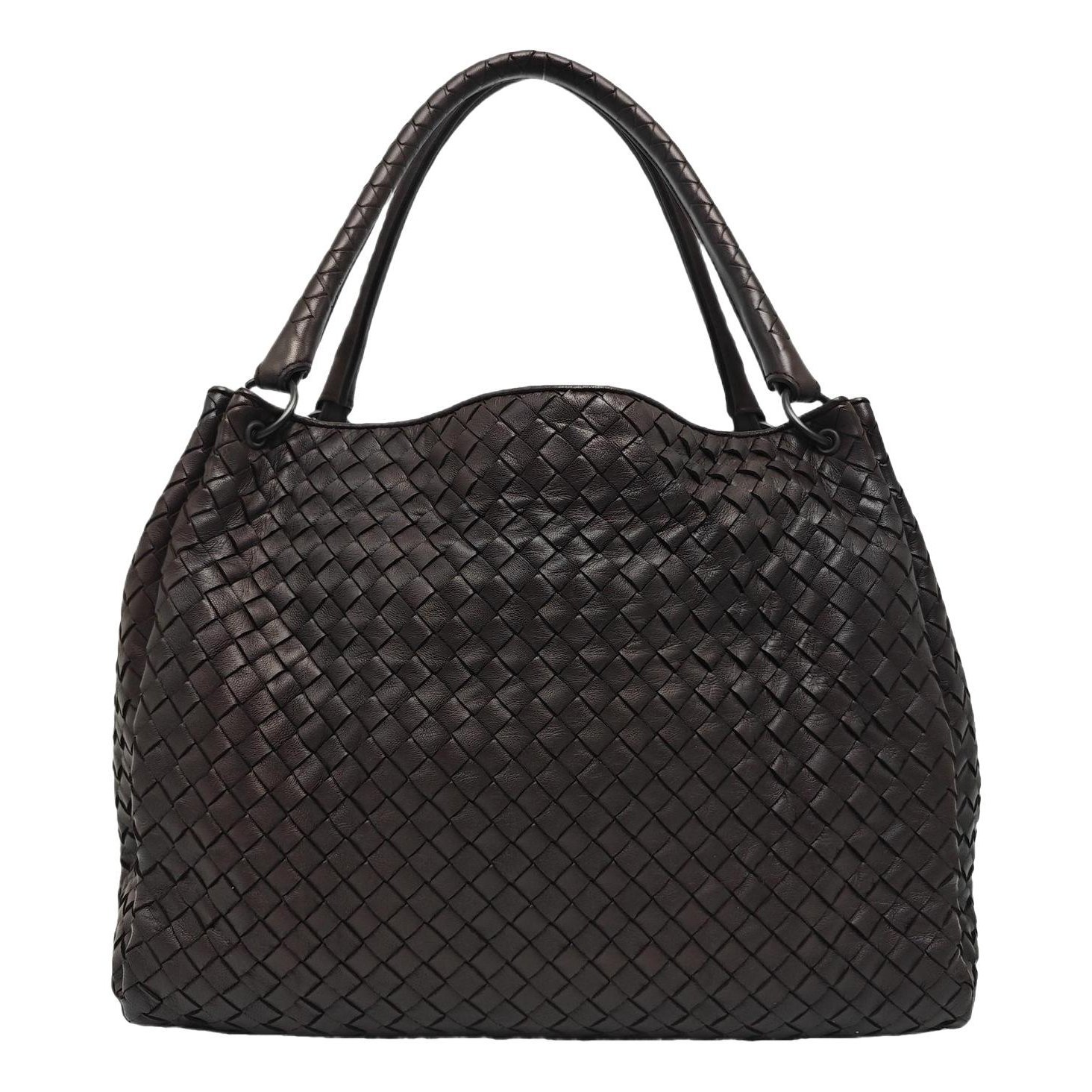 Parachute leather handbag