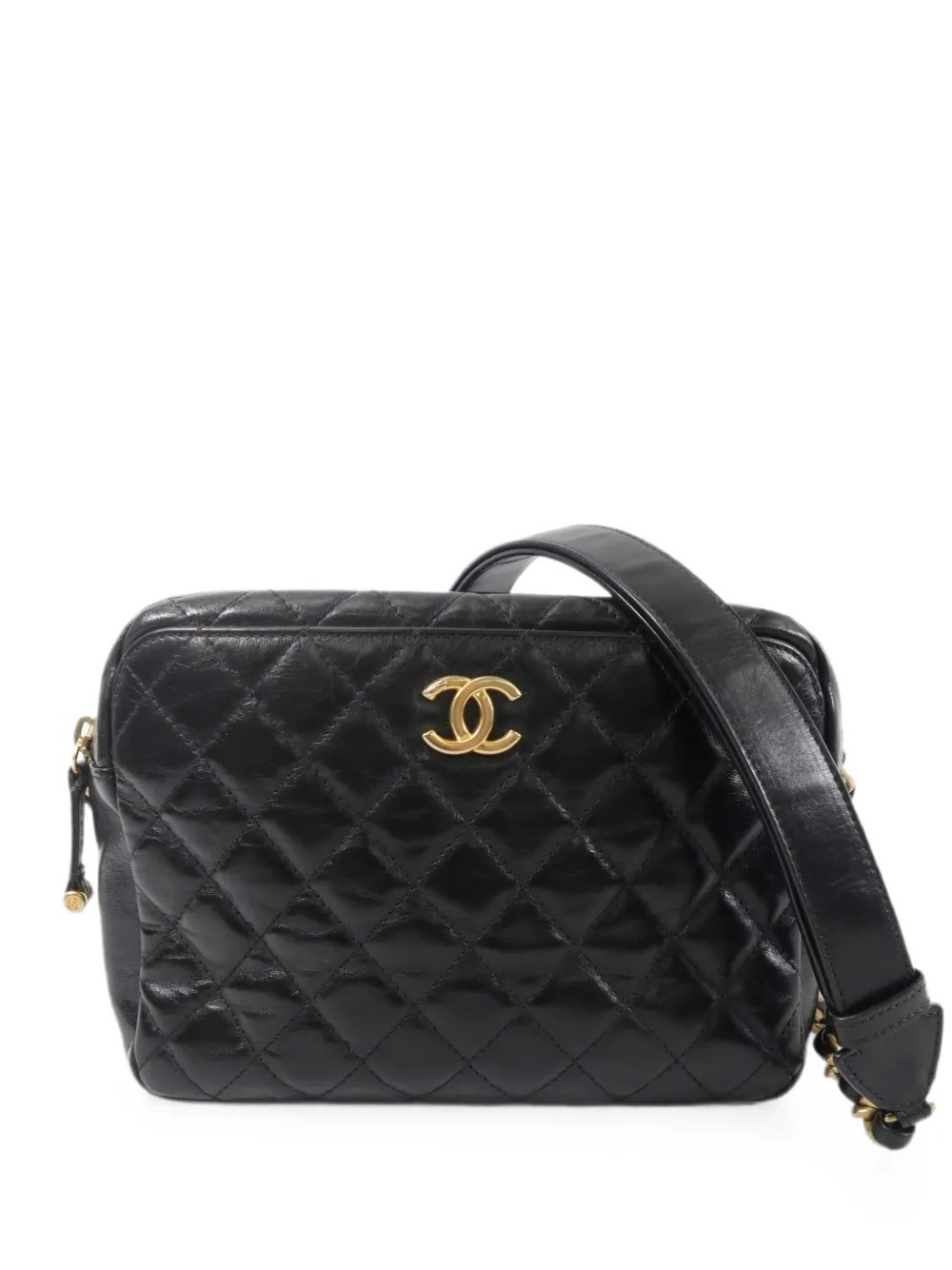 logo-plaque shoulder bag