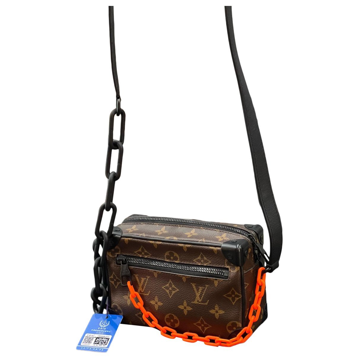 Vinyl handbag