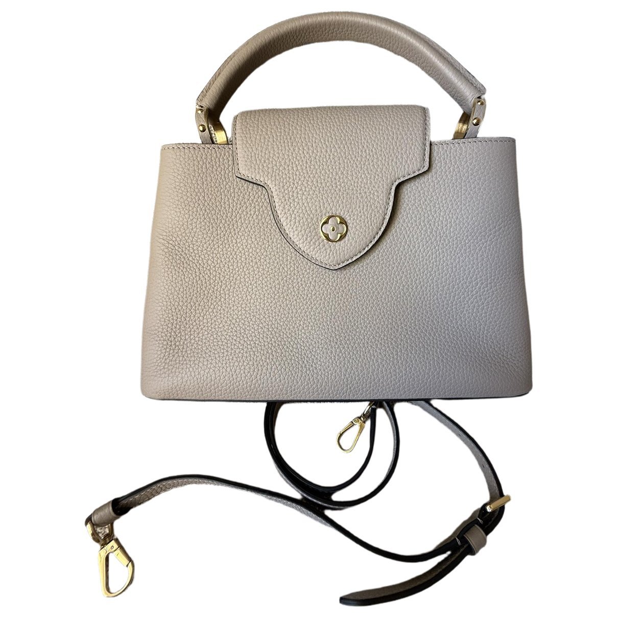 Capucines leather handbag