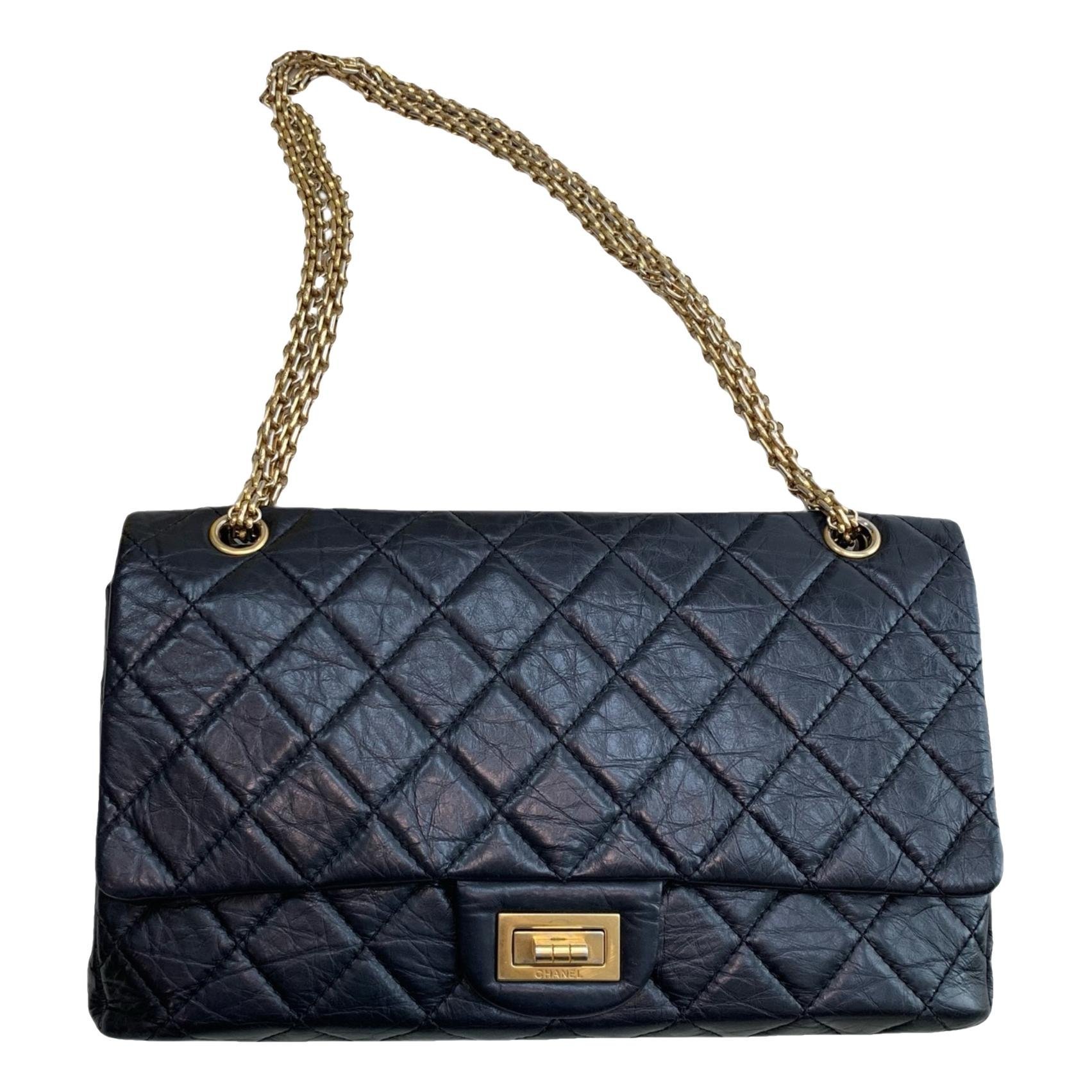 2.55 leather handbag