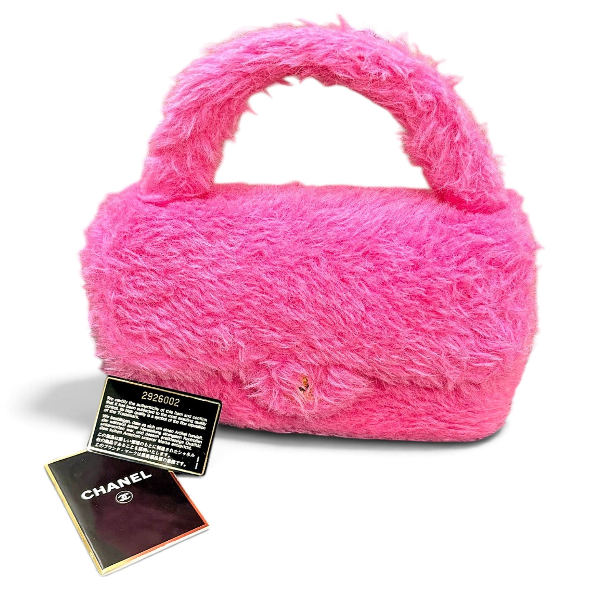 Timeless Classique Top Handle faux fur handbag