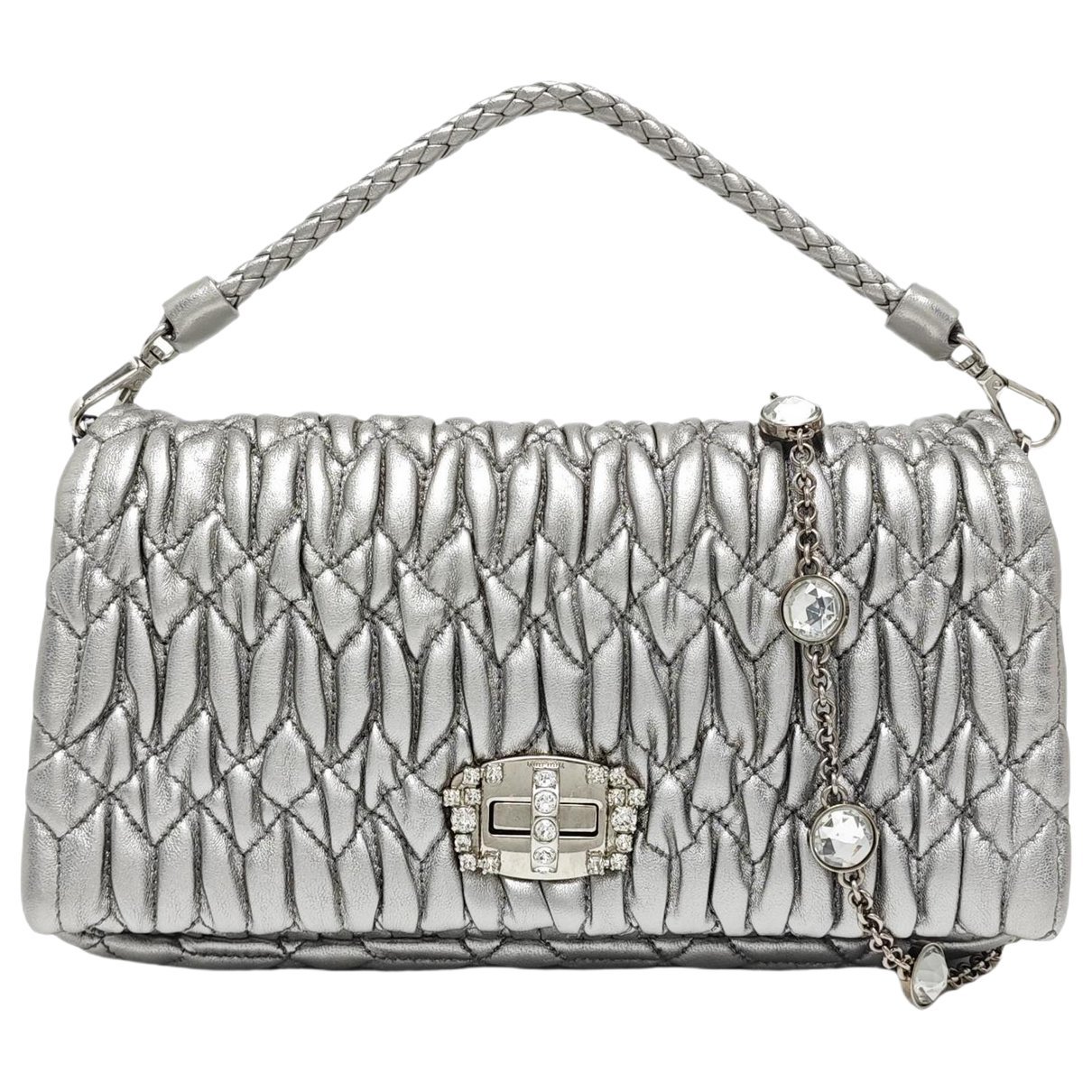 Miu Crystal crossbody bag