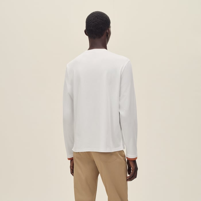Blanc "Sellier" T-shirt