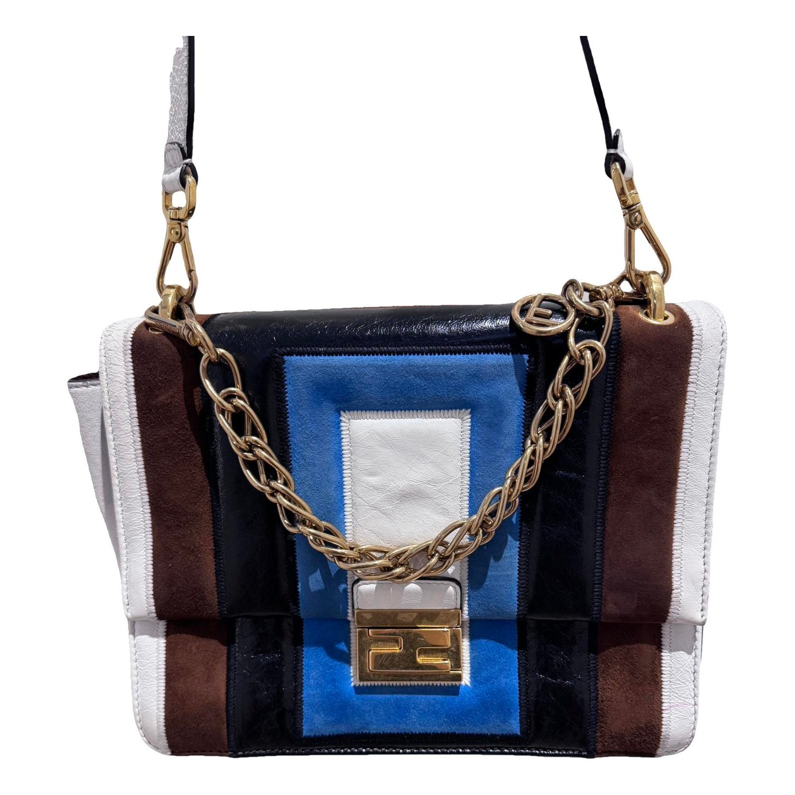 Kan U leather crossbody bag