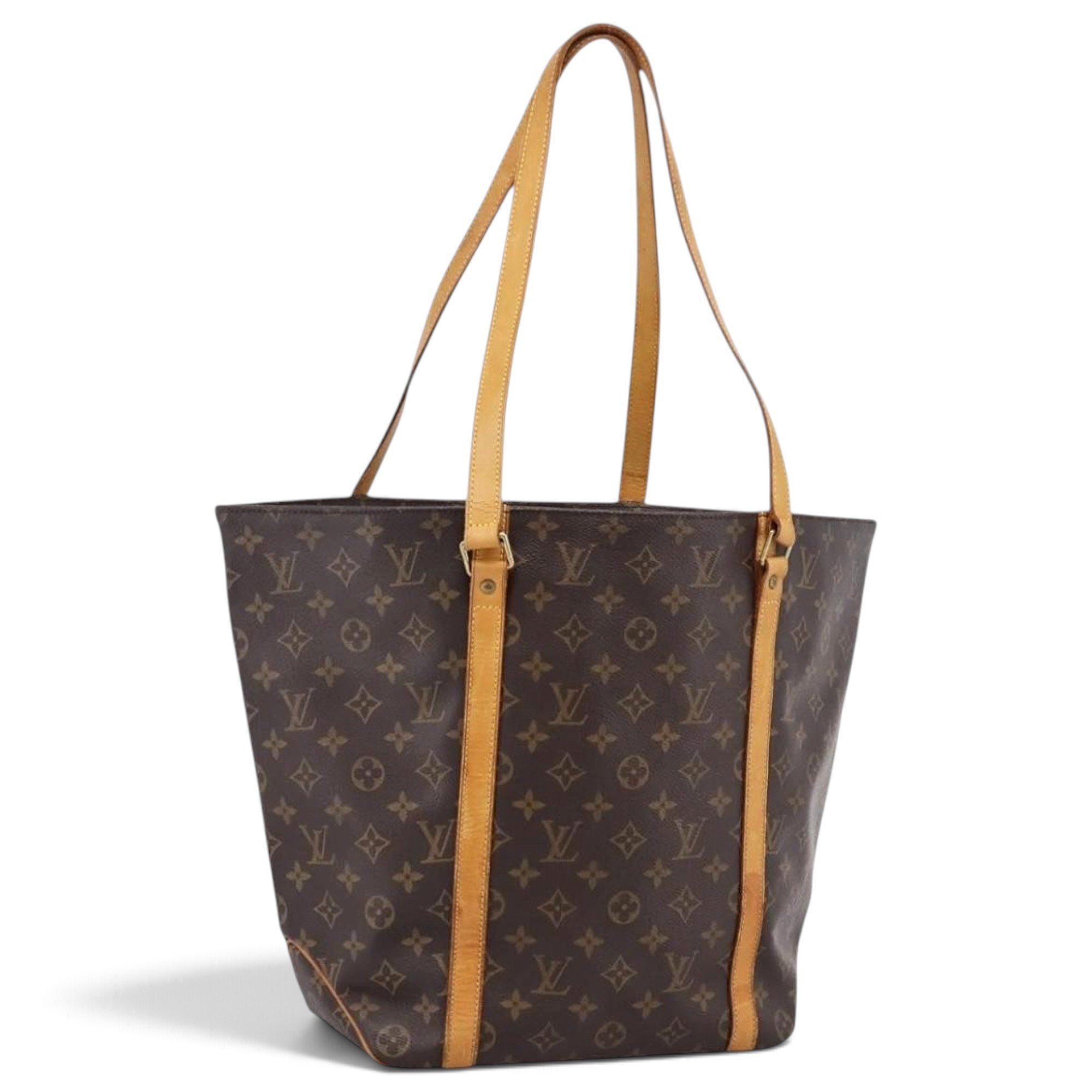 Shopping leather tote