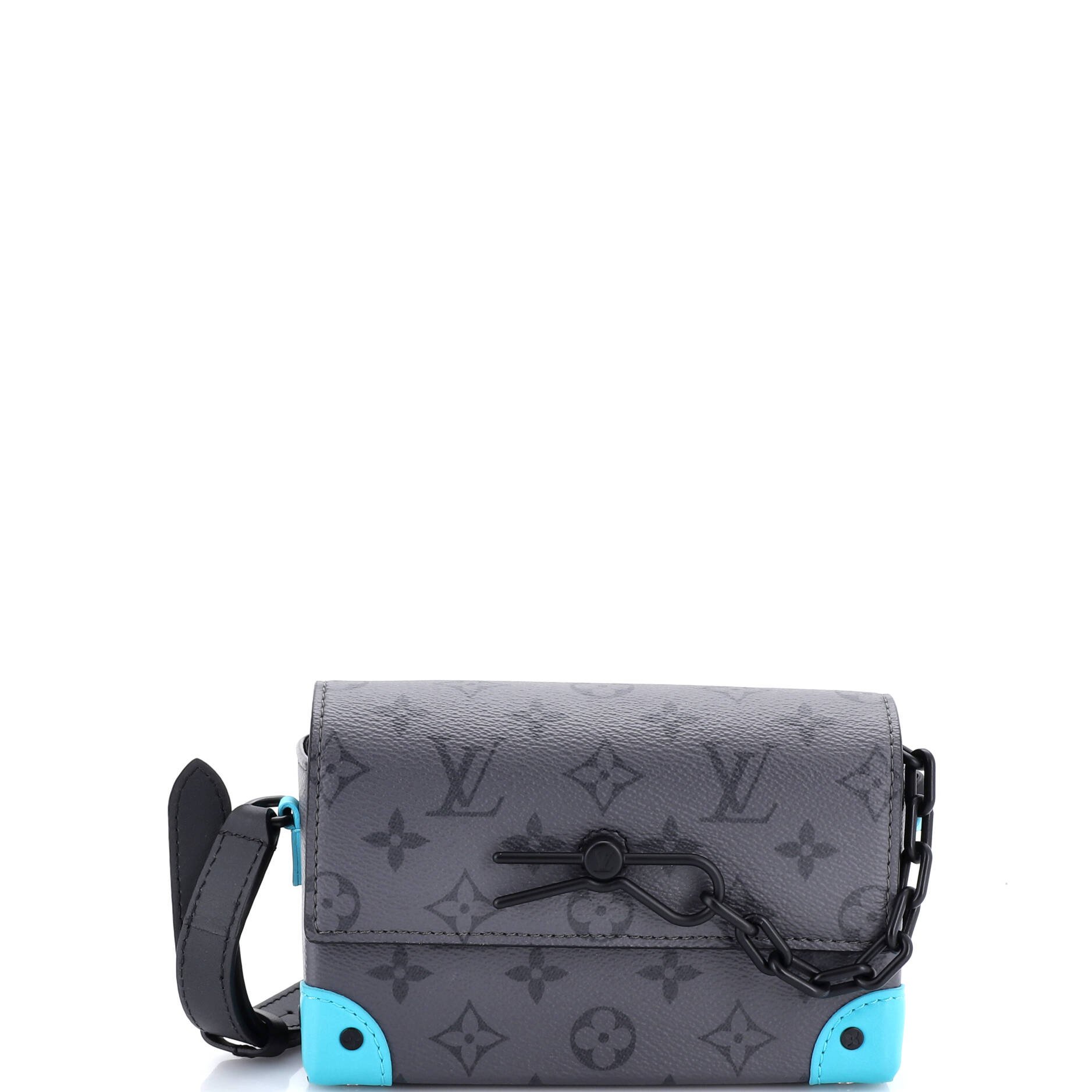 Louis Vuitton Steamer Wearable Wallet Reverse Monogram Eclipse Canvas