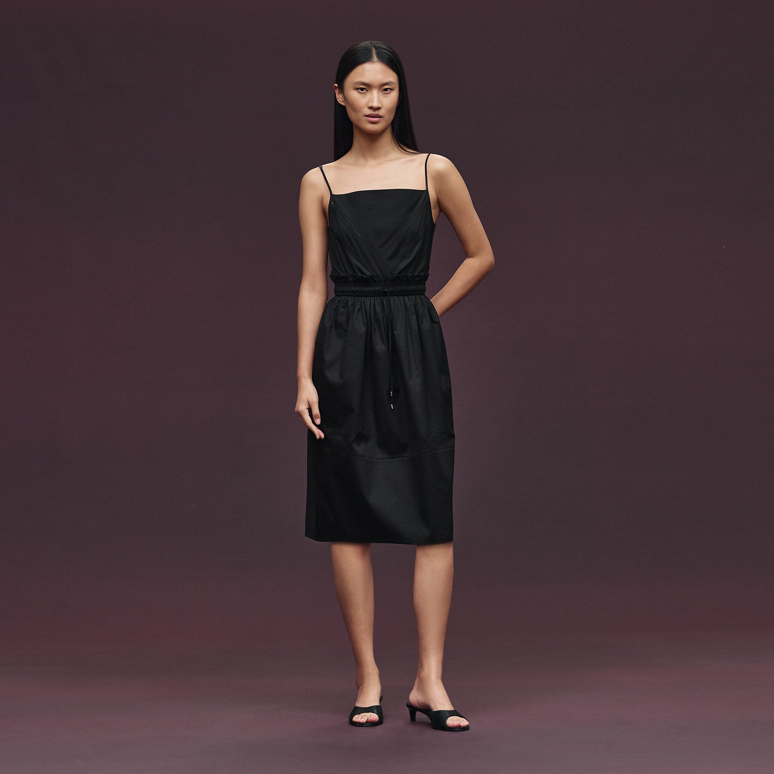 "Mosaique" pouch dress