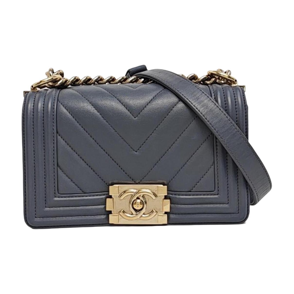 Leather crossbody bag