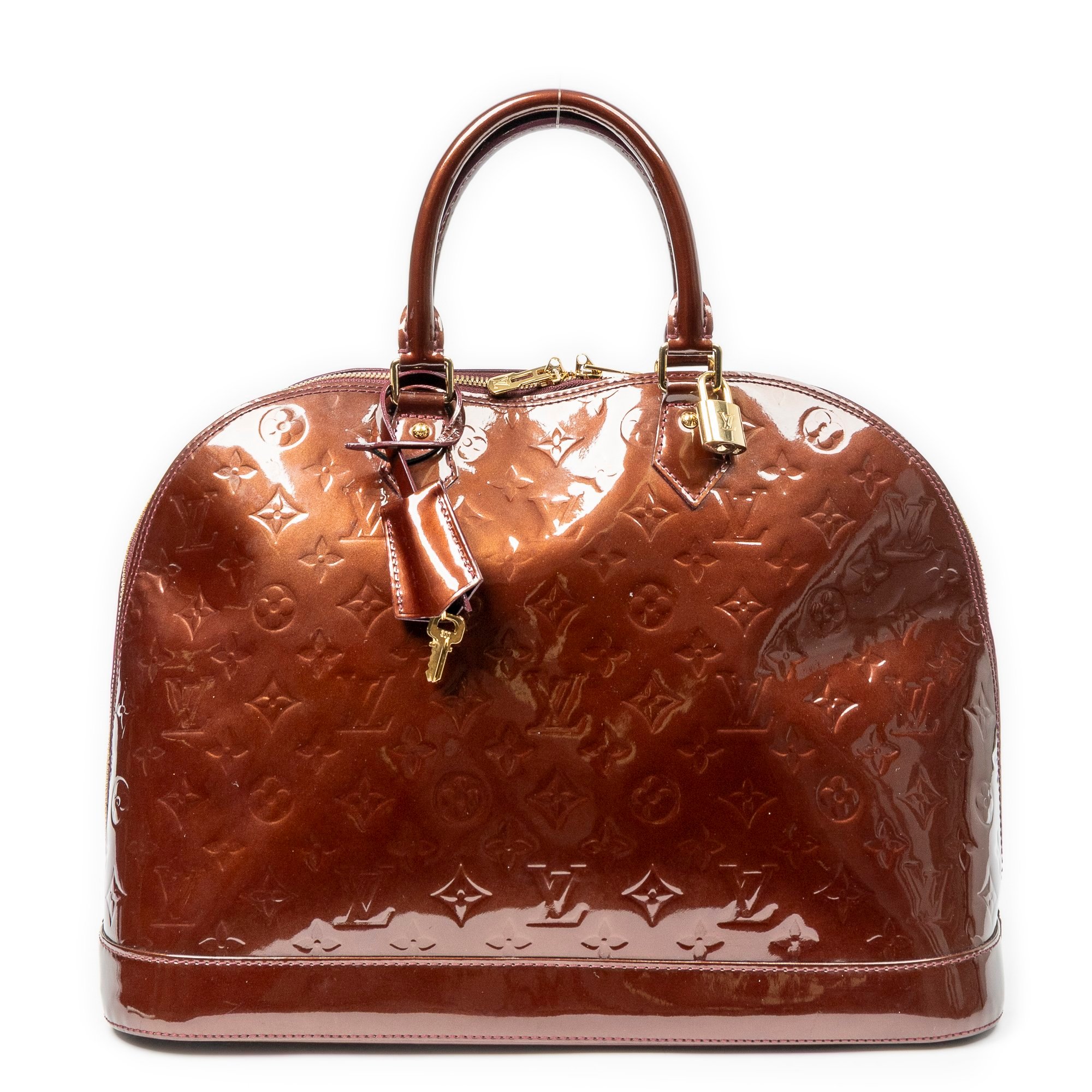 Alma leather handbag