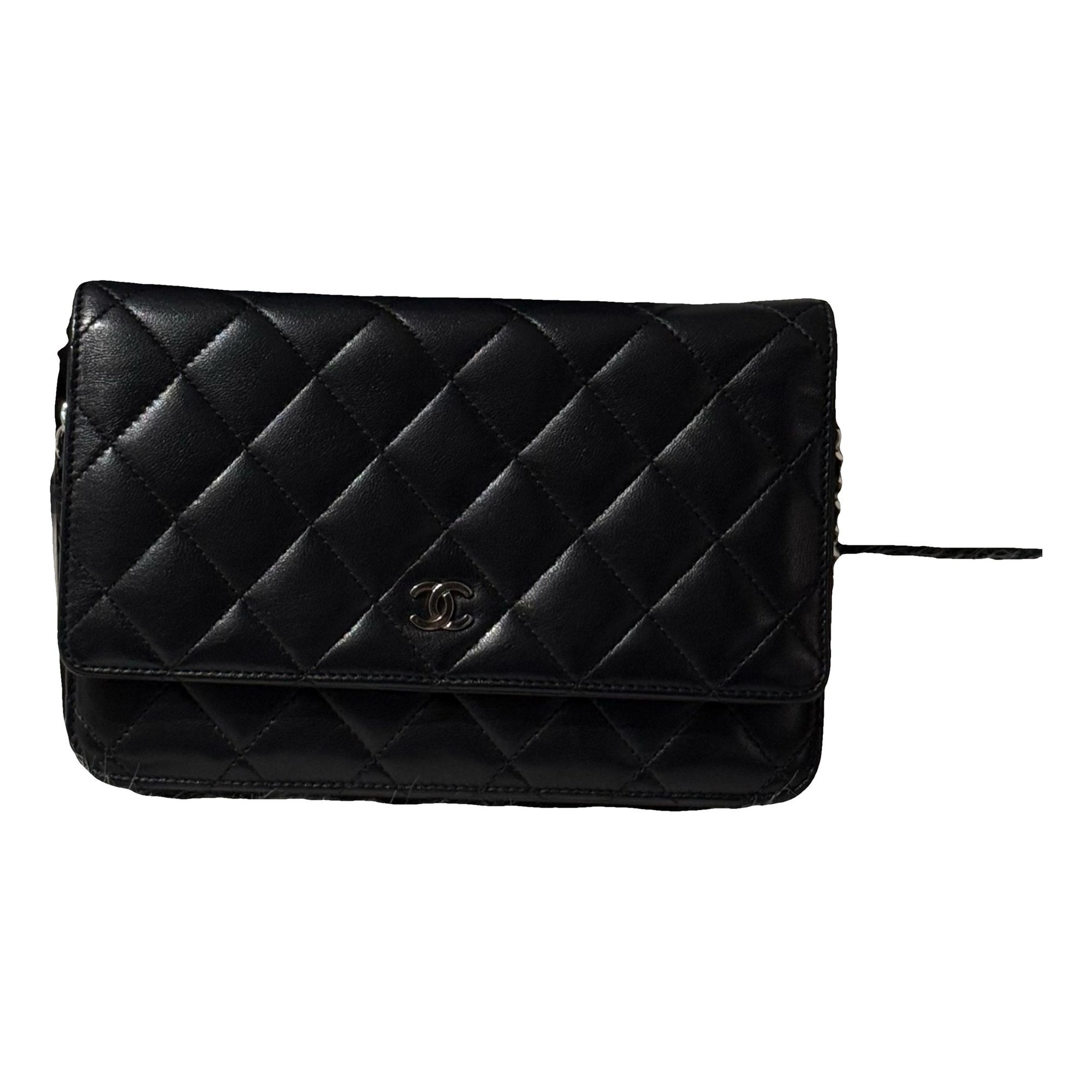 Wallet On Chain Timeless/Classique leather crossbody bag