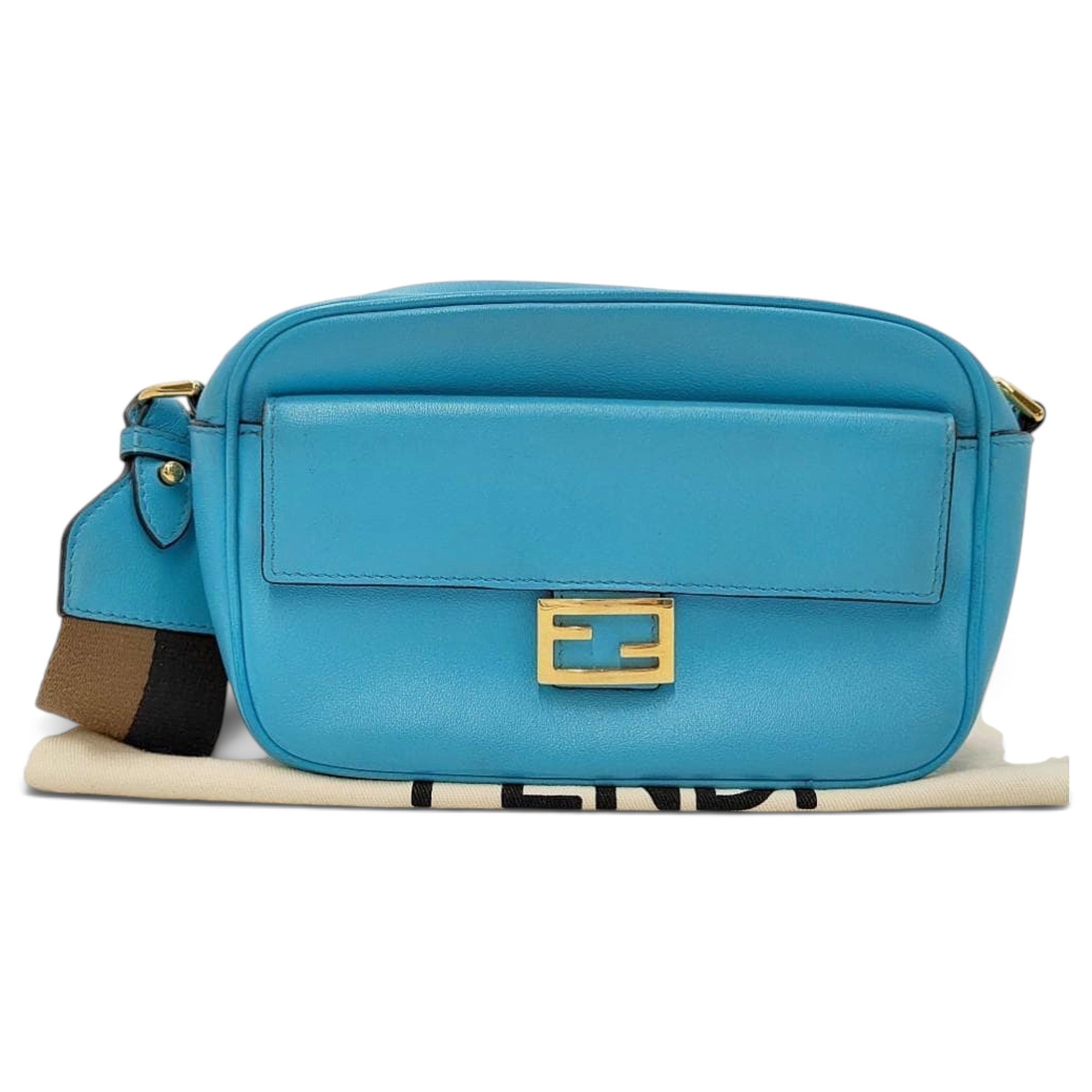 Baguette leather handbag