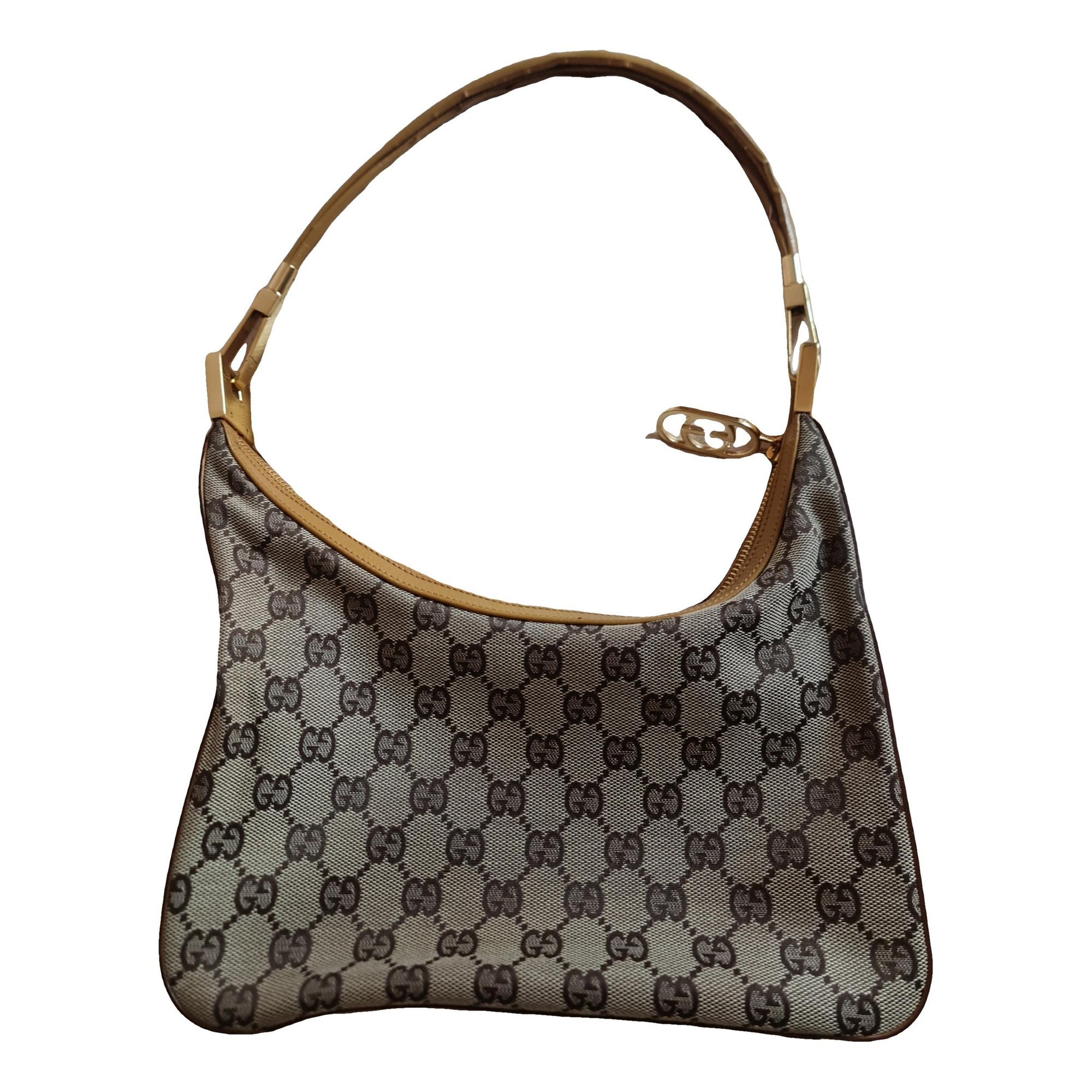 Gucci B cloth handbag