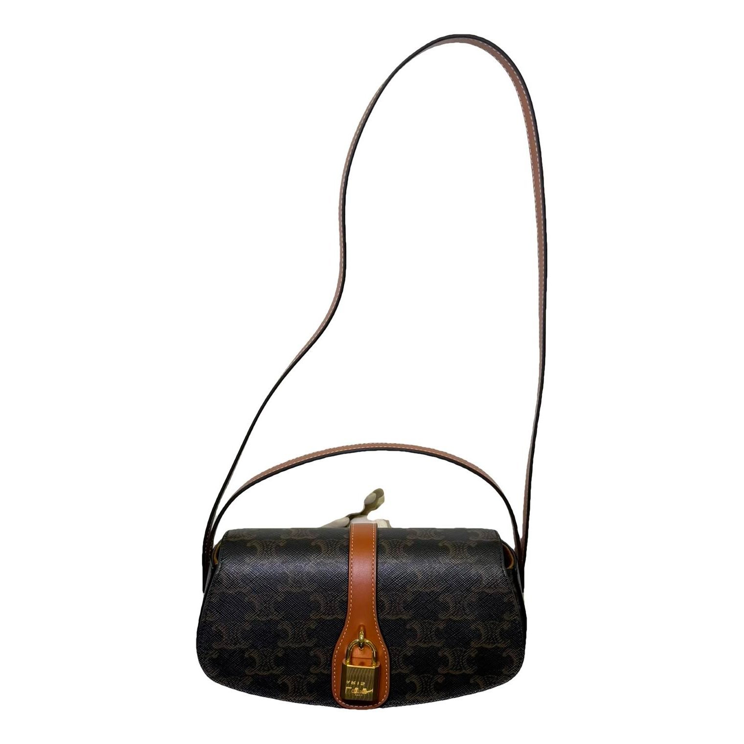 Tabou leather handbag
