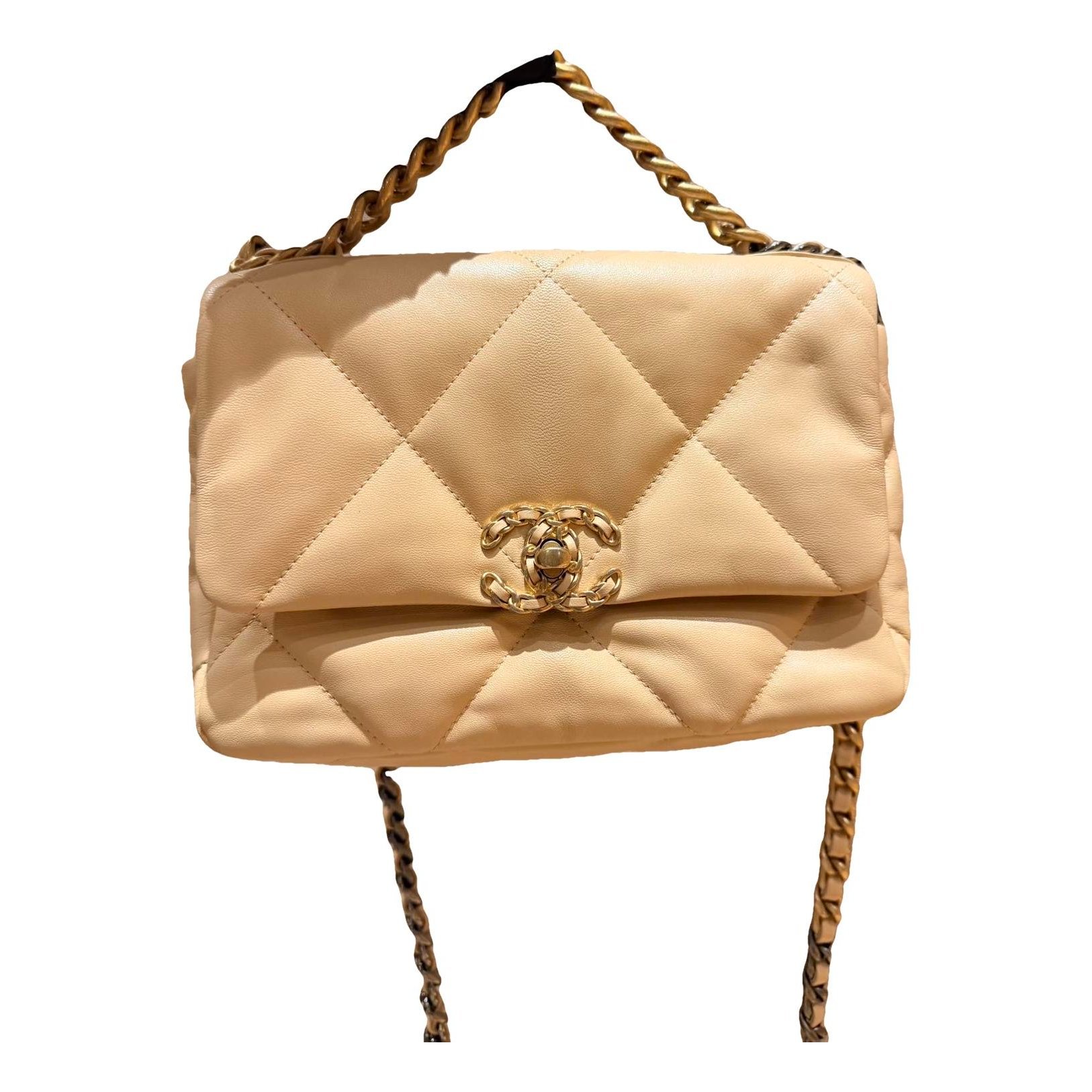 Chanel 19 leather handbag