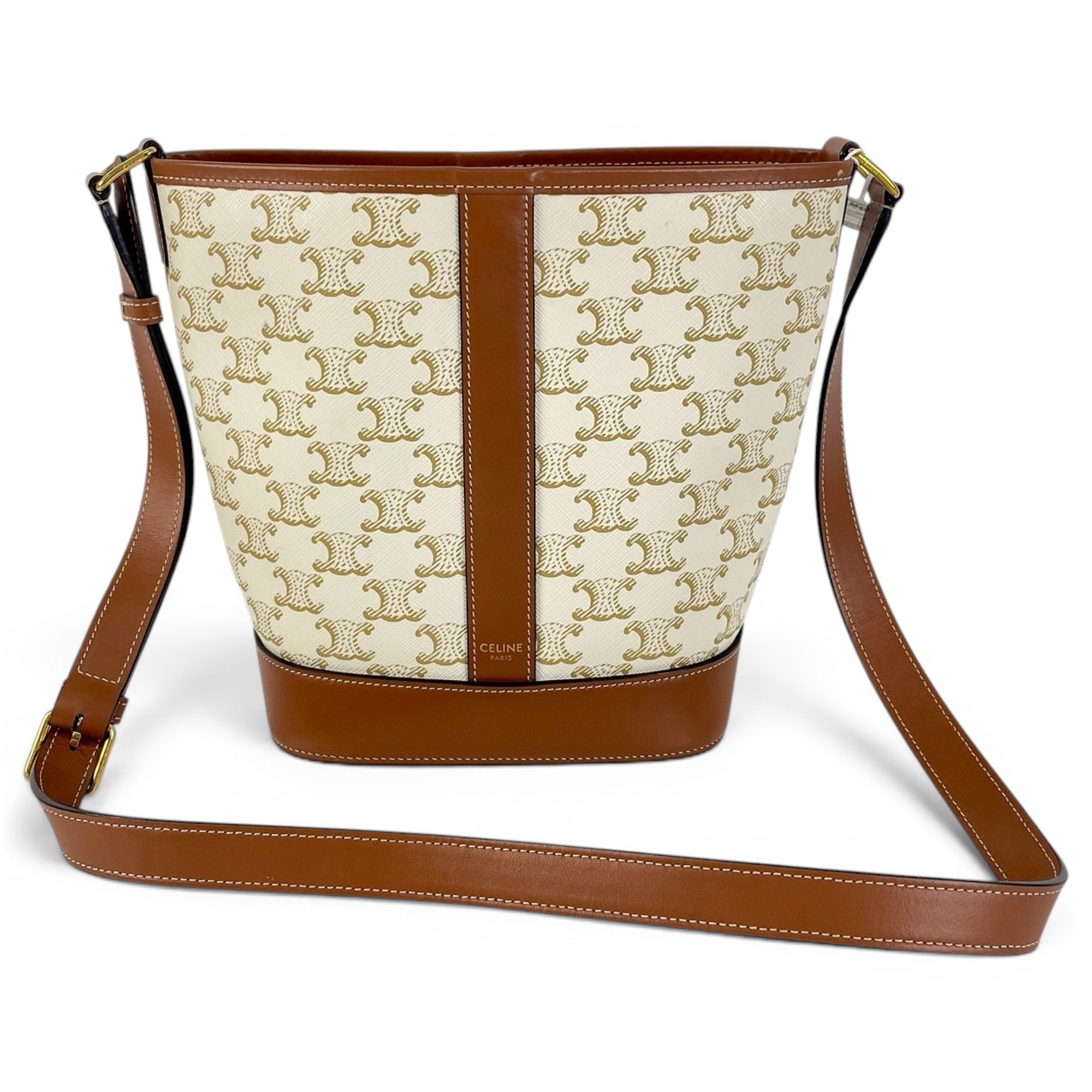 Triomphe cloth crossbody bag