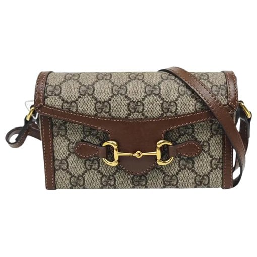 Handle Horsebit 1955 leather mini bag
