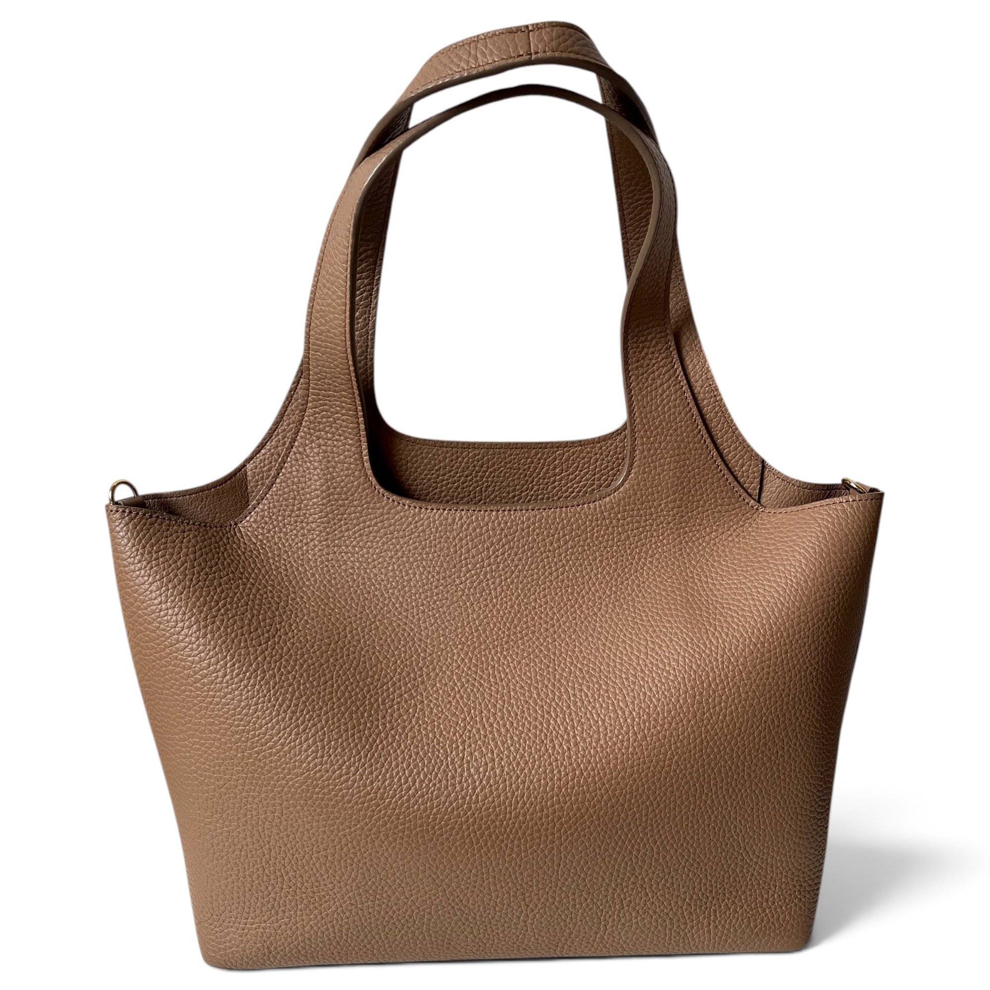 Leather tote