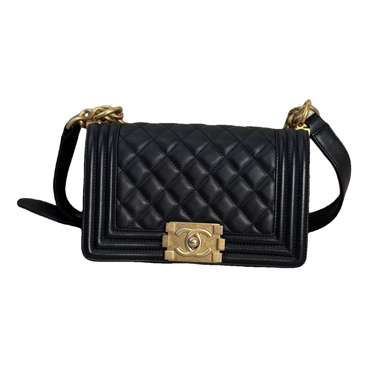 Boy leather crossbody bag