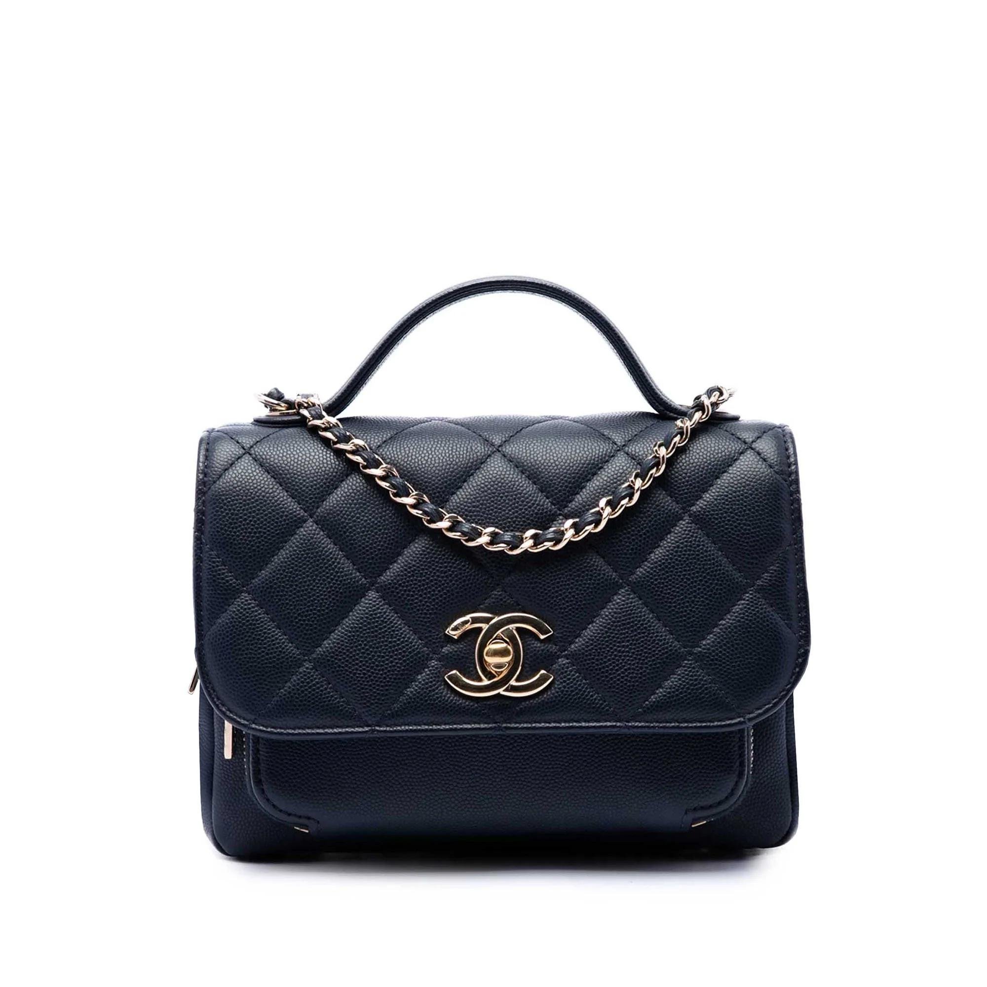 Business Affinity leather satchel